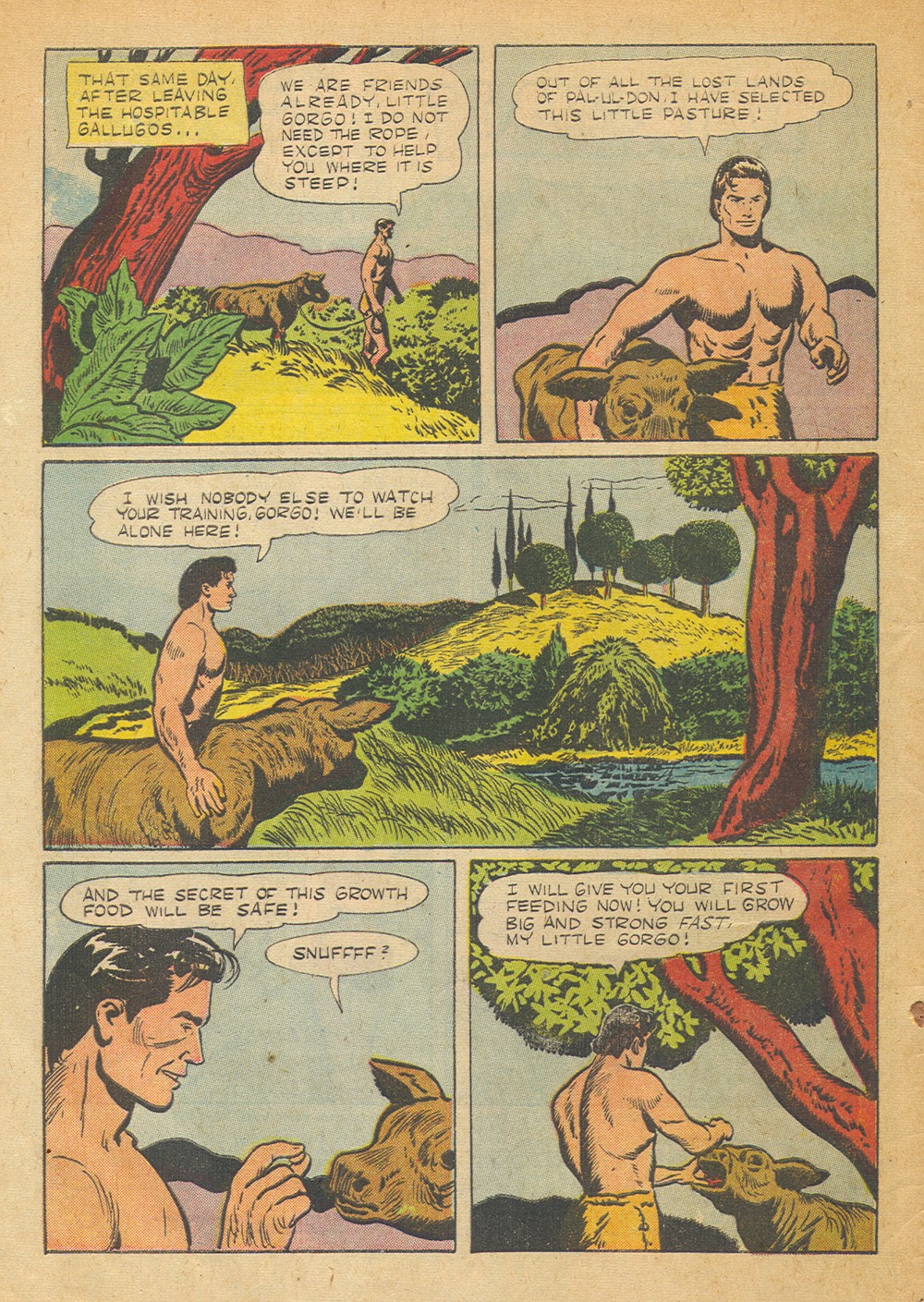 Read online Tarzan (1948) comic -  Issue #57 - 4