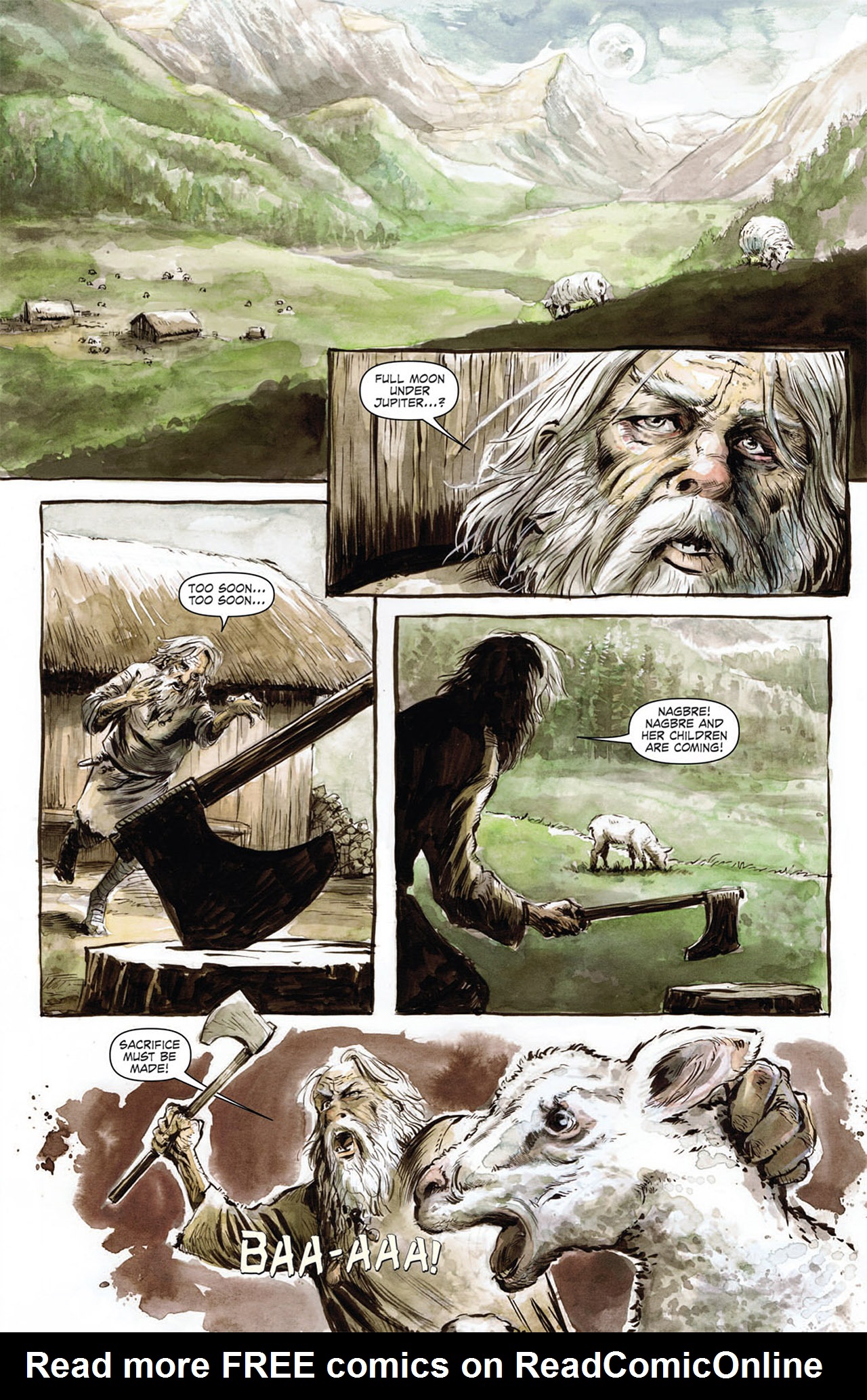 Read online Night of 1000 Wolves comic -  Issue #1 - 3