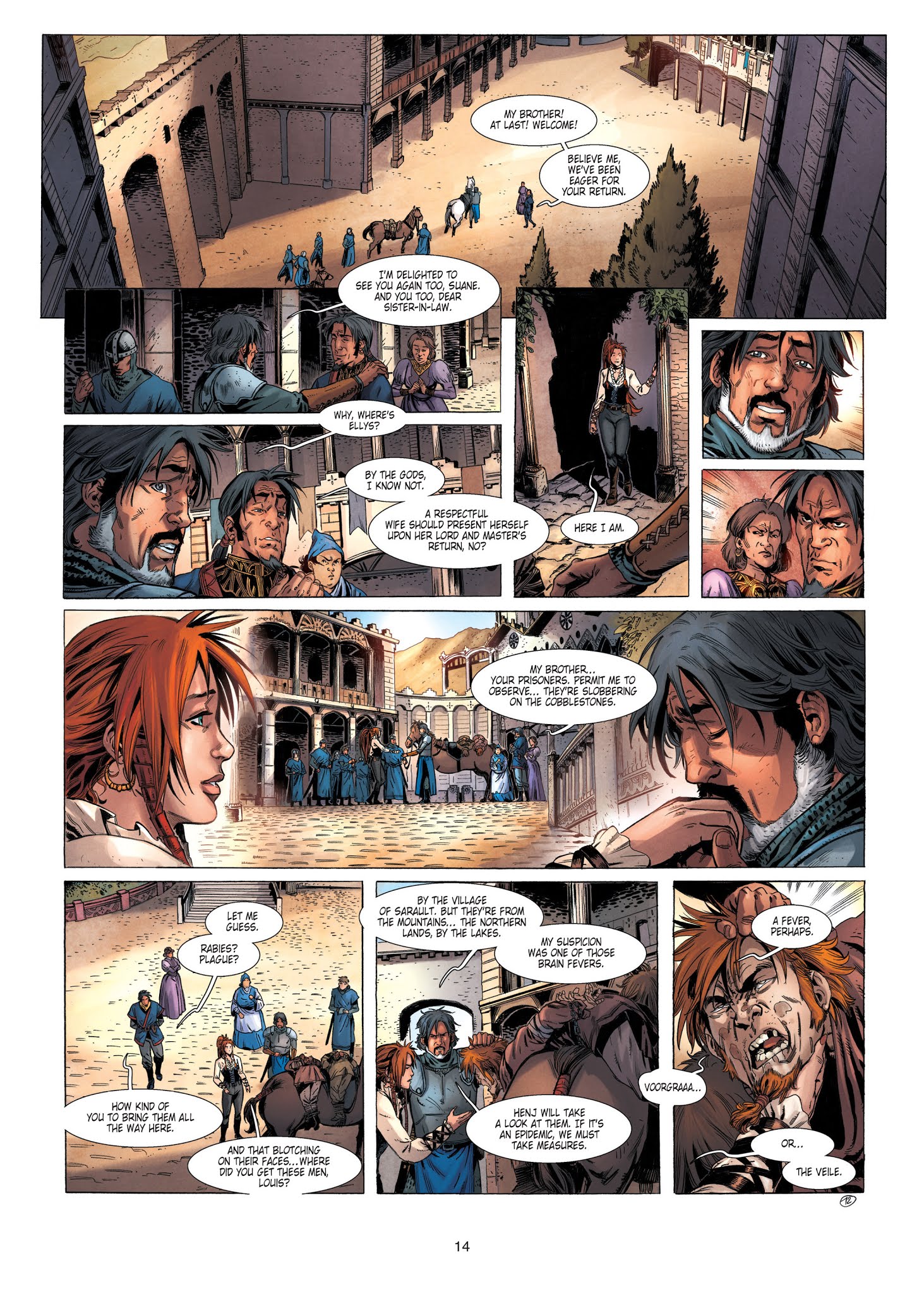 Read online Chronicles of the Dragon Knights comic -  Issue #12 - 14