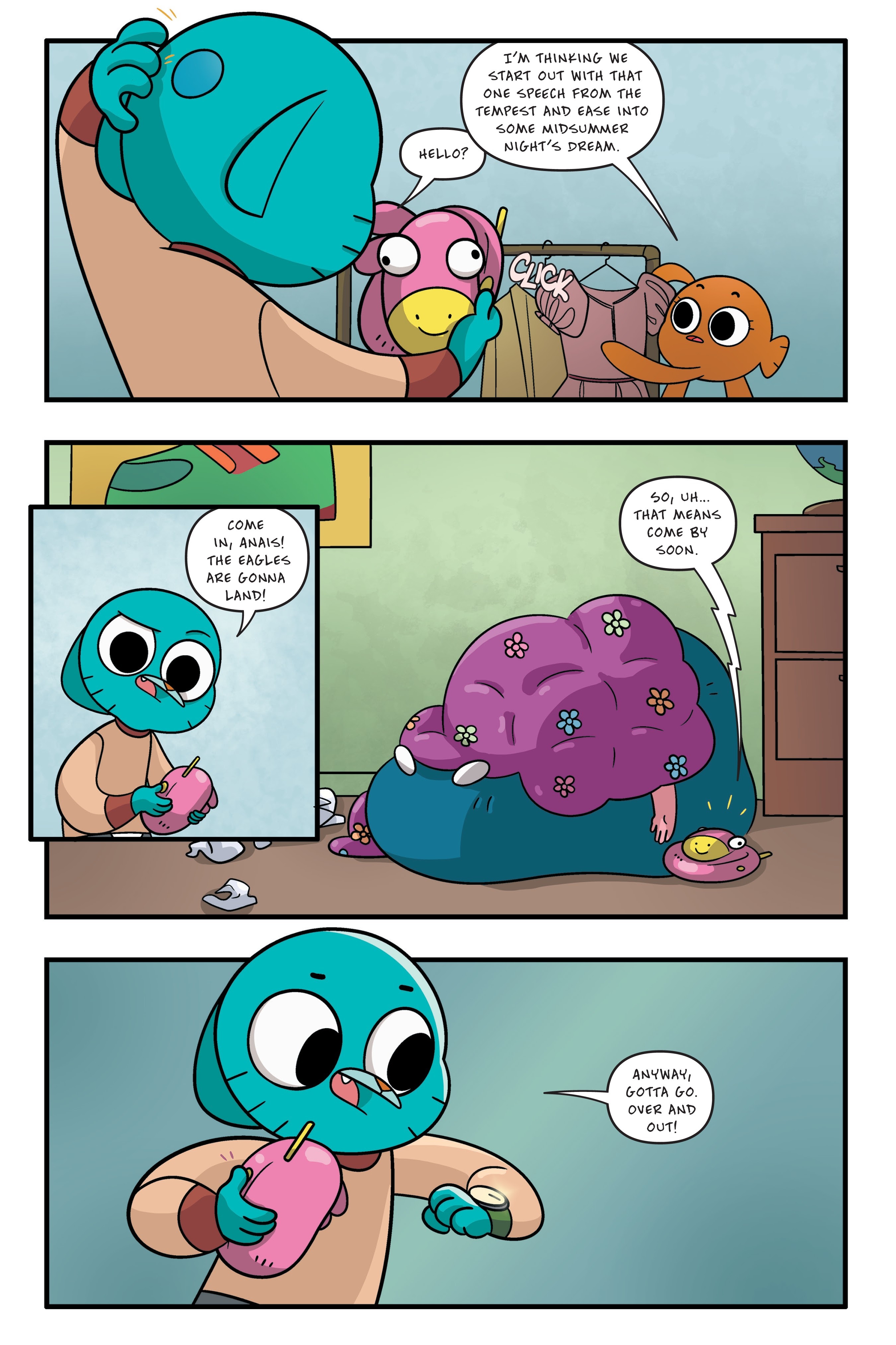 Read online The Amazing World of Gumball: Midsummer Nightmare comic -  Issue # TPB - 109