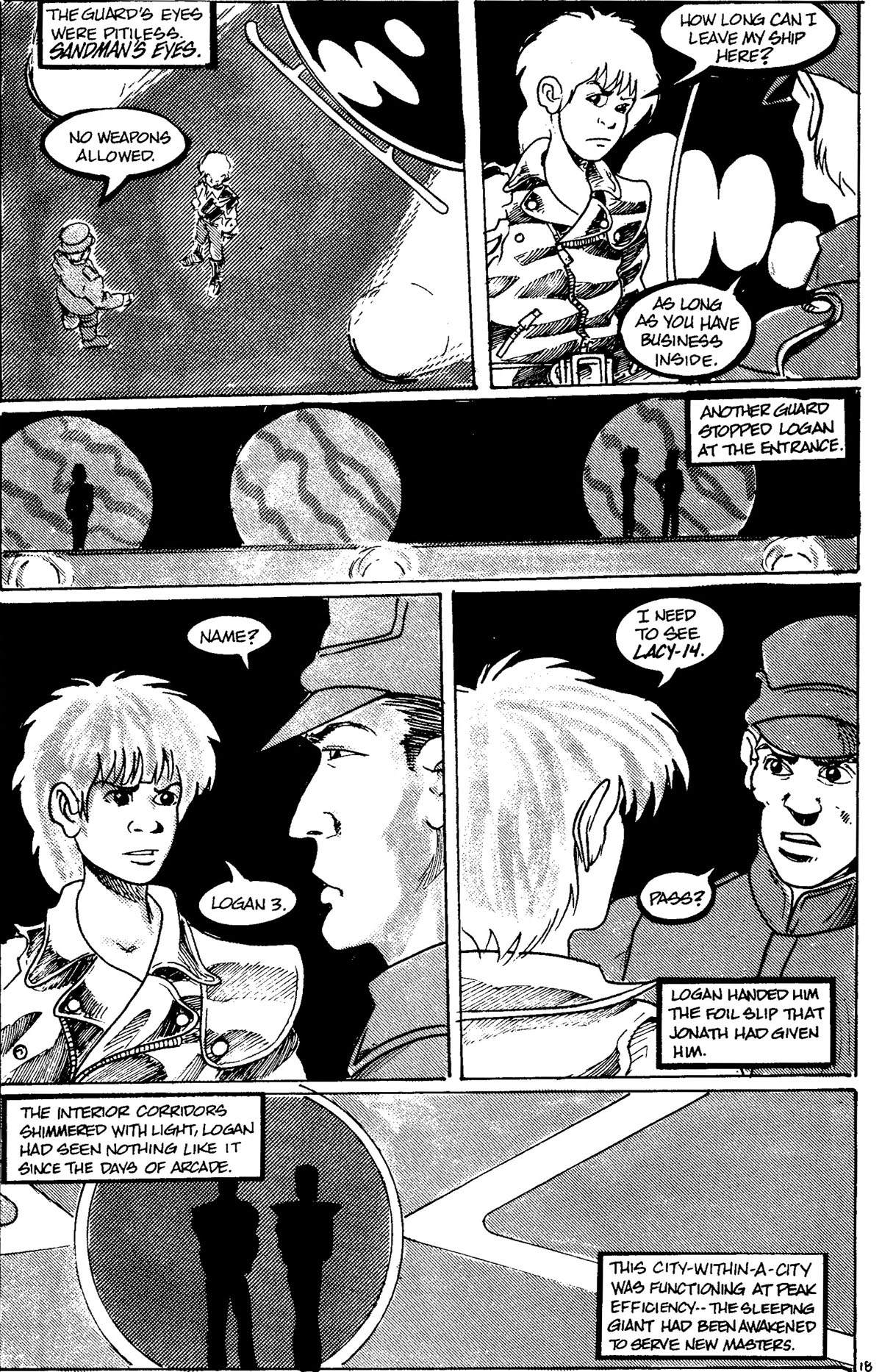 Read online Logan's World comic -  Issue #3 - 20