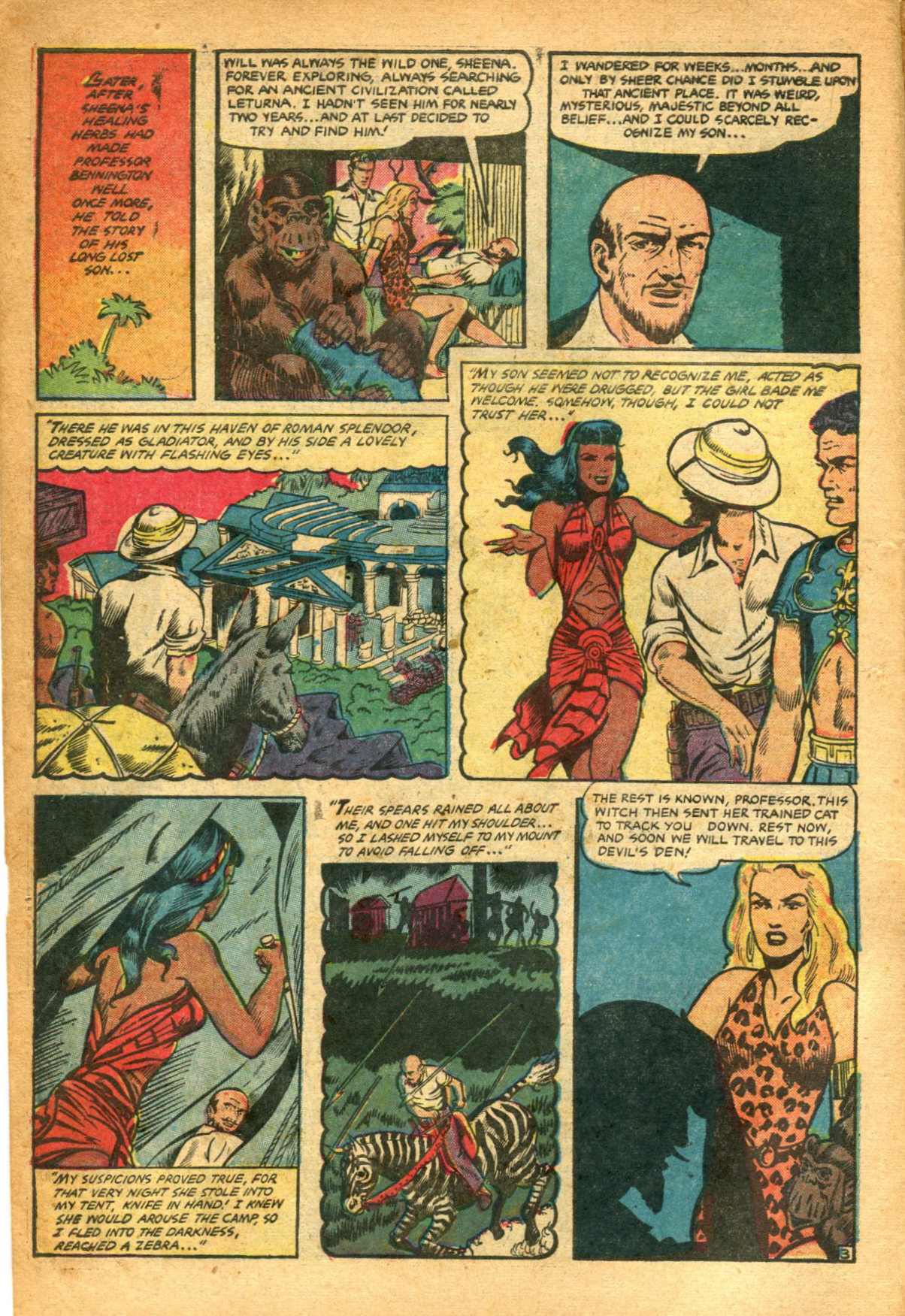 Read online Sheena, Queen of the Jungle (1942) comic -  Issue #14 - 6