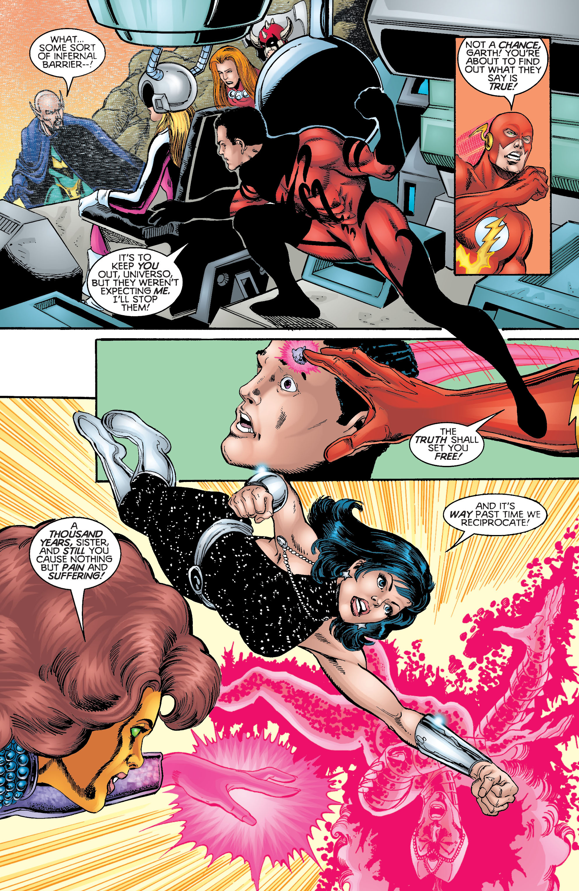 Read online Titans/Legion of Super-Heroes: Universe Ablaze comic -  Issue #4 - 36