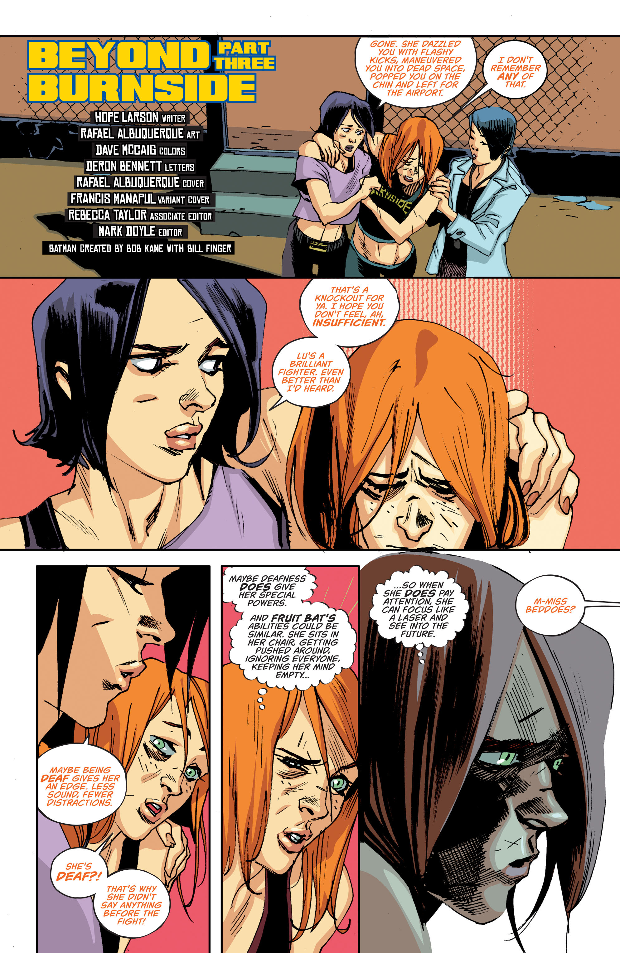 Read online Batgirl (2016) comic -  Issue #3 - 5