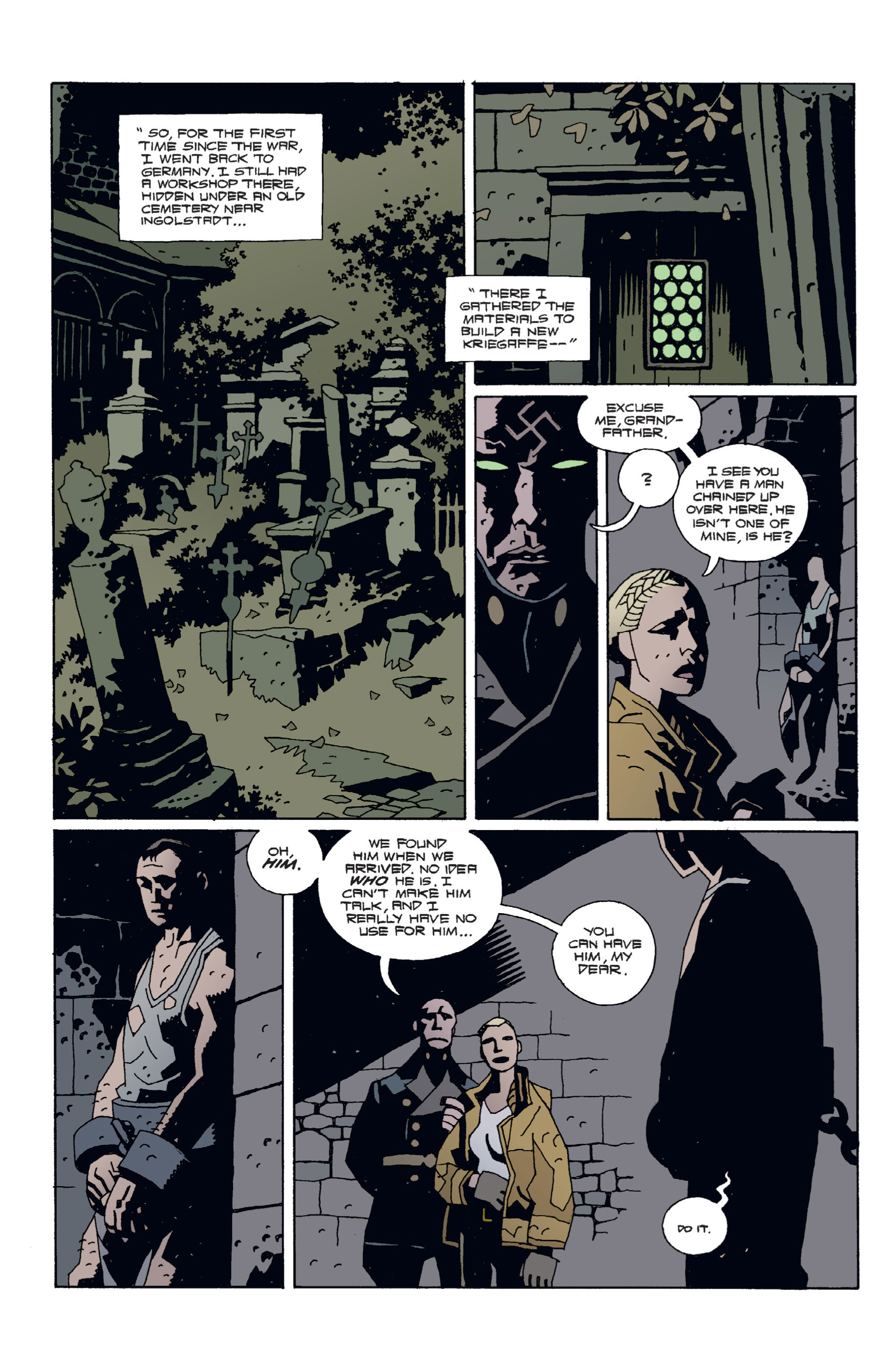 Read online Hellboy comic -  Issue #5 - 47