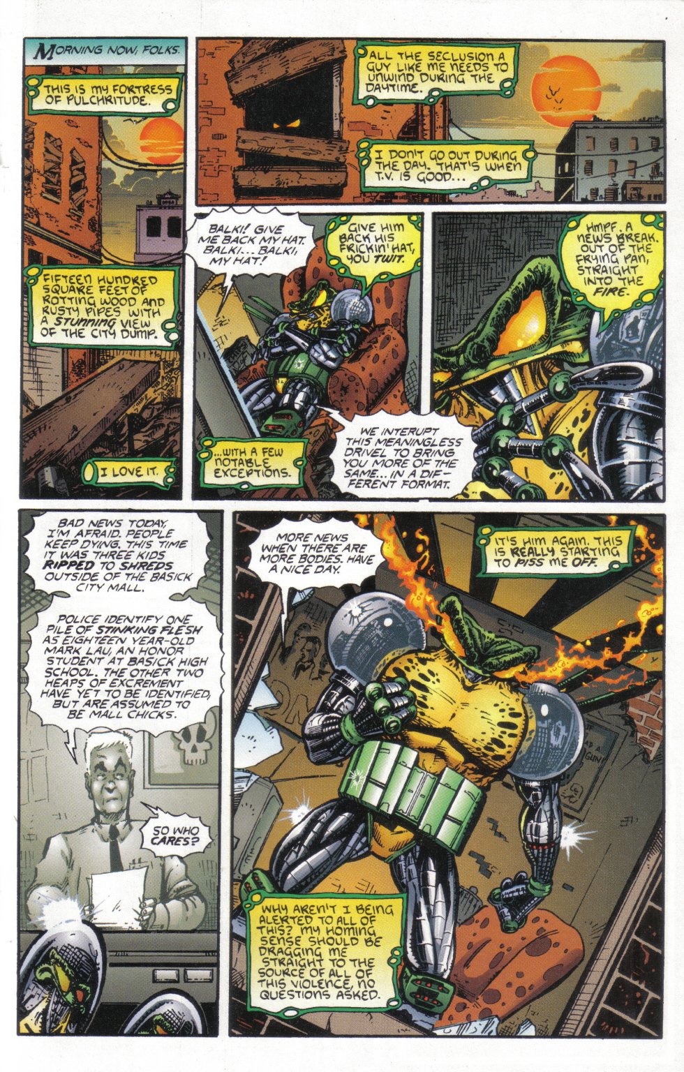 Read online Cyberfrog comic -  Issue #1 - 16