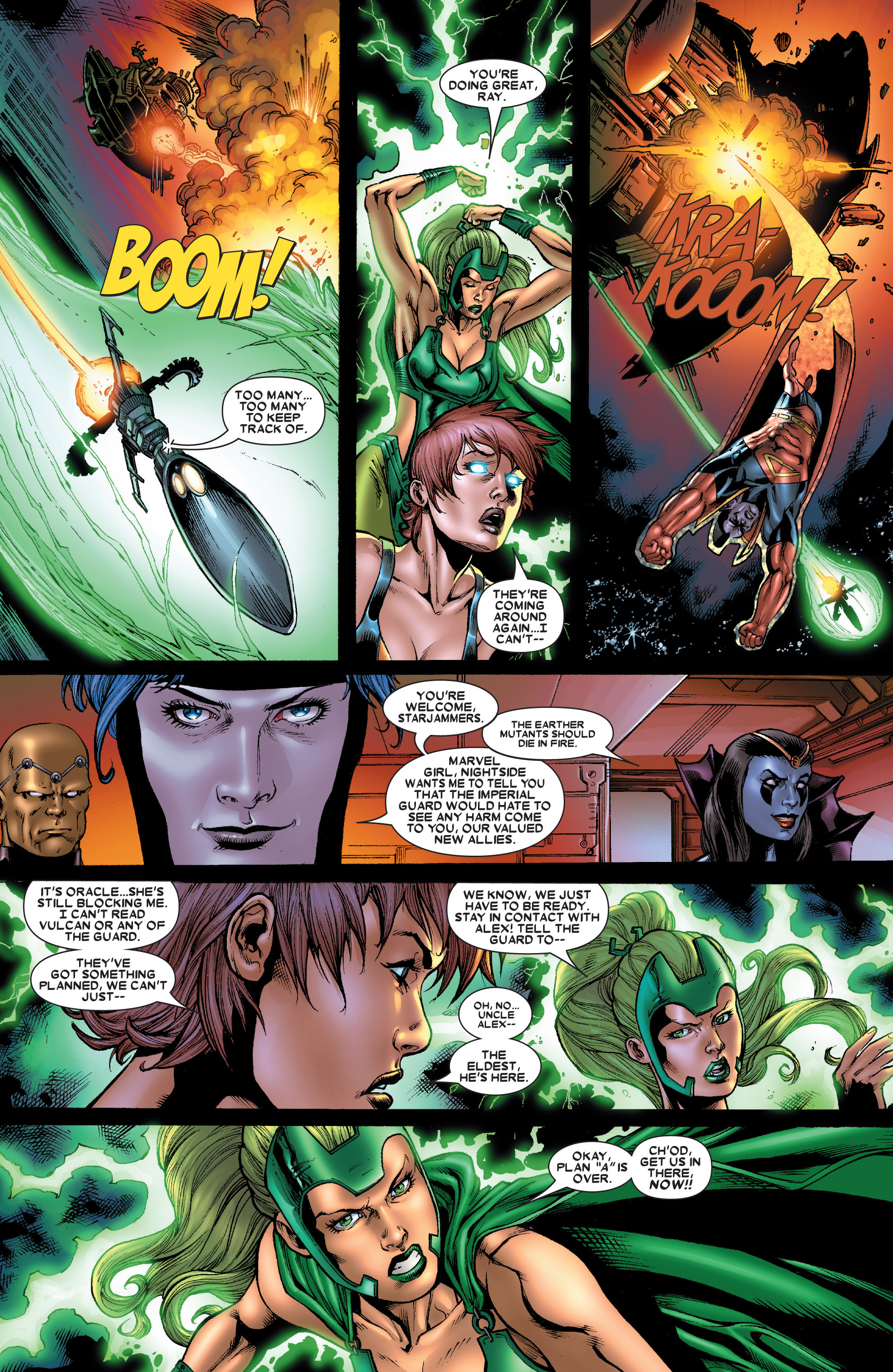 Read online X-Men: Emperor Vulcan comic -  Issue #4 - 12