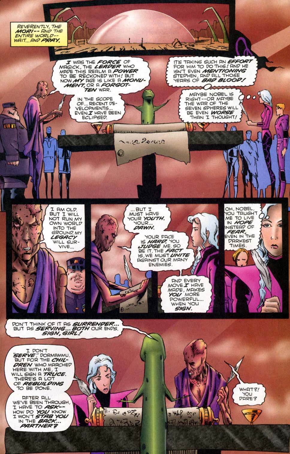 Read online Doctor Strange: Sorcerer Supreme comic -  Issue #73 - 18