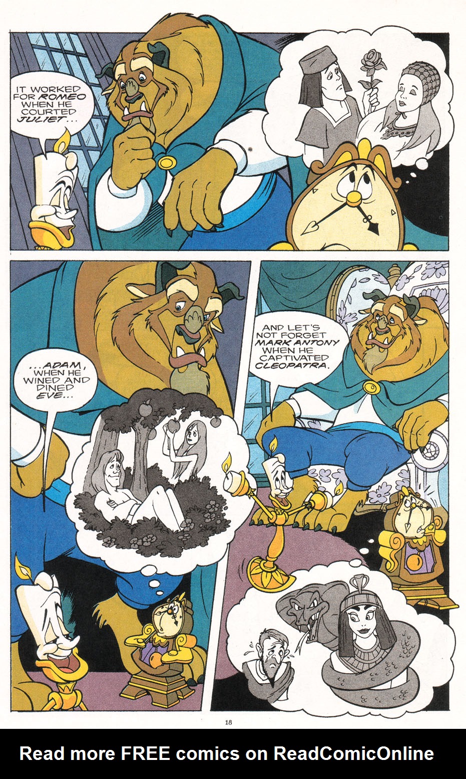 Read online Disney's Beauty and the Beast comic -  Issue #5 - 20