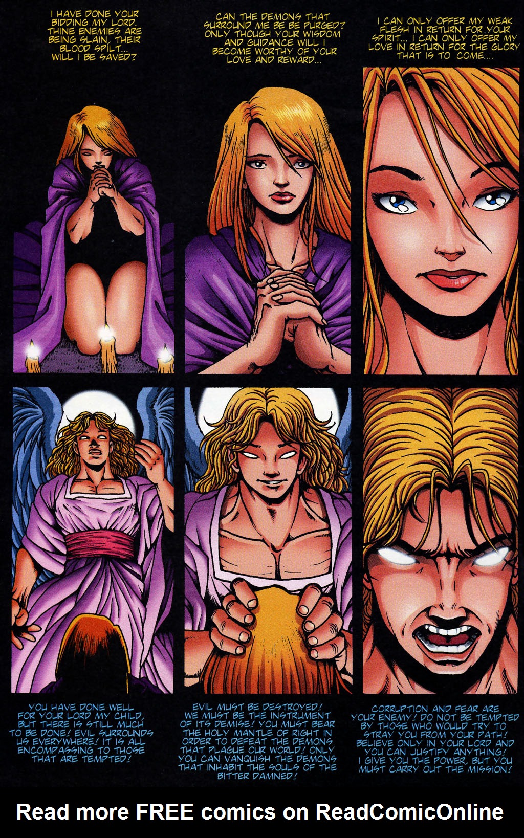 Read online Warrior Nun Areala vs. Razor comic -  Issue # Full - 12