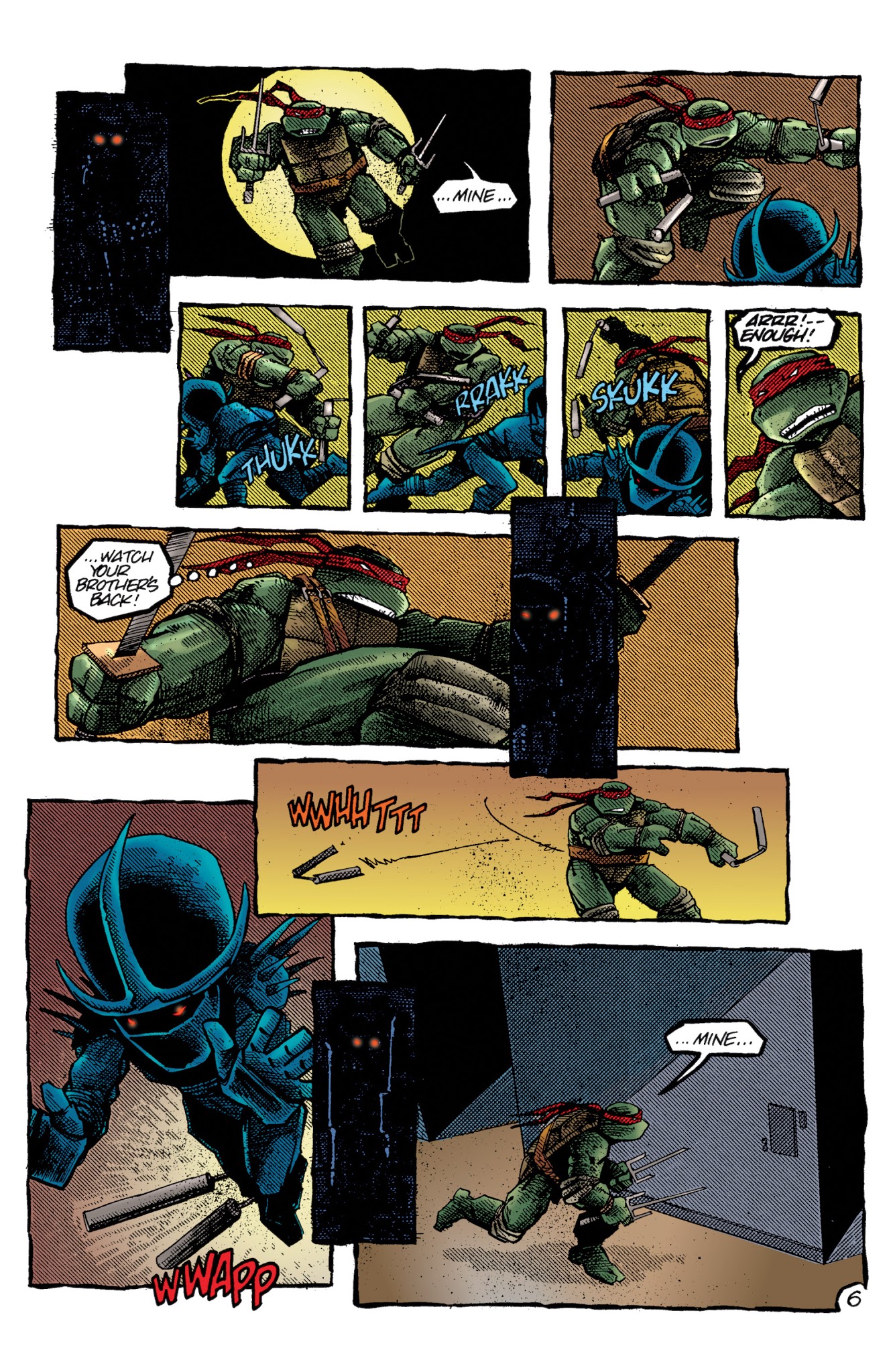 Read online Teenage Mutant Ninja Turtles Color Classics (2013) comic -  Issue #7 - 8
