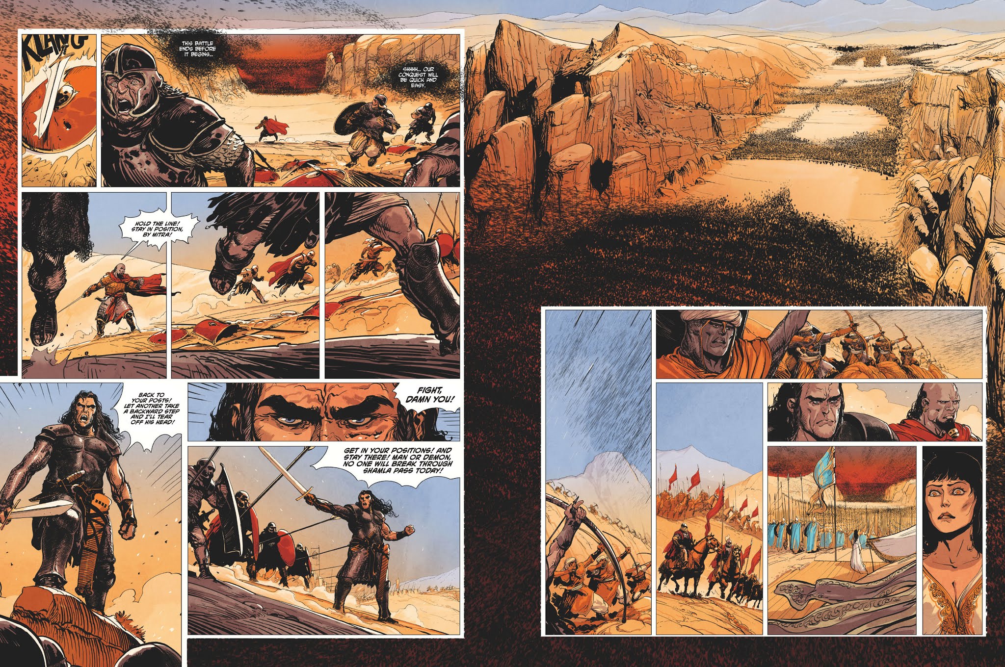 Read online Conan le Cimmérien - La Reine de la côte noire comic -  Issue #2 - 43