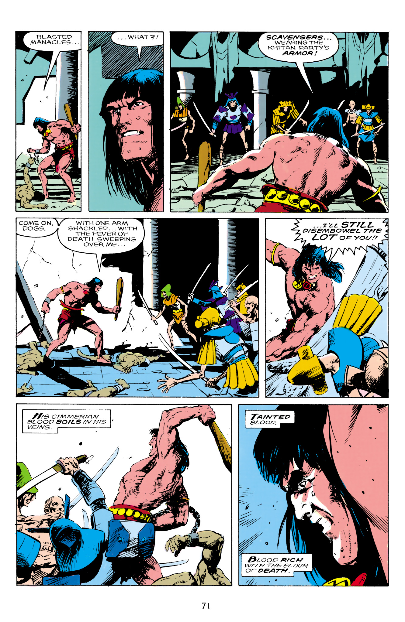 Read online The Chronicles of Conan comic -  Issue # TPB 27 (Part 1) - 71