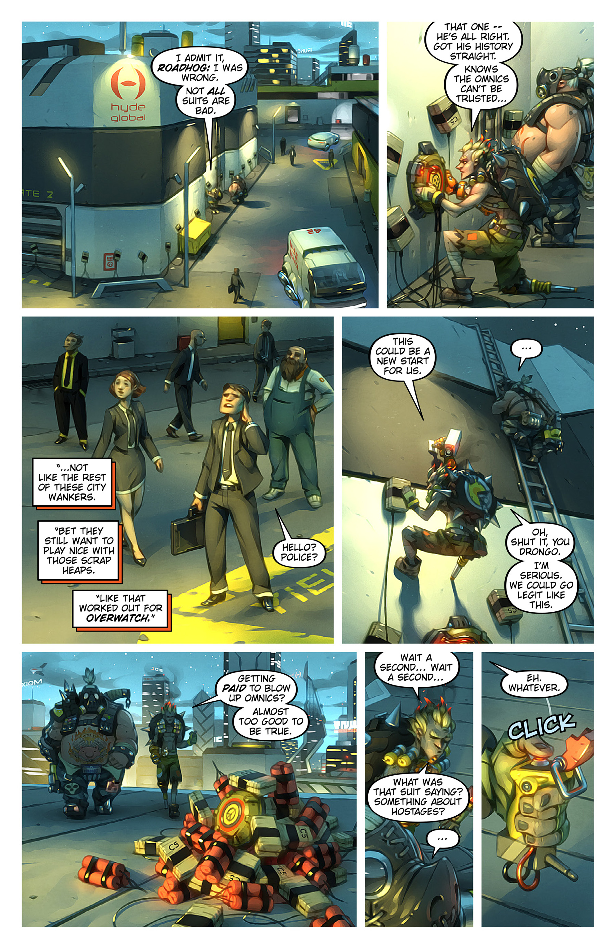 Read online Overwatch comic -  Issue #3 - 4