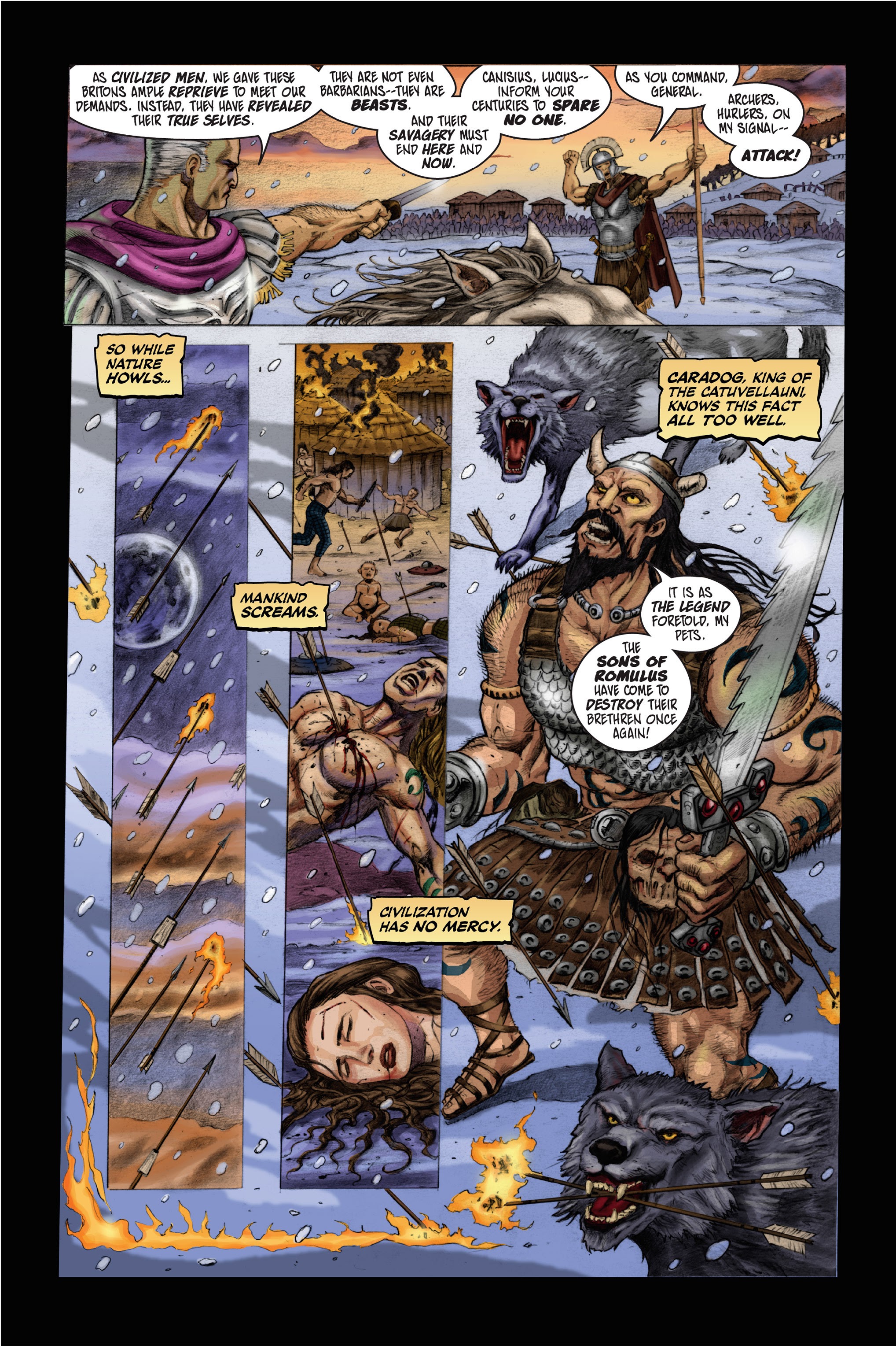 Read online Empire of the Wolf comic -  Issue #1 - 8