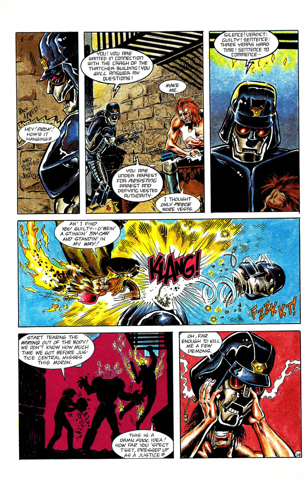Read online Grimjack comic -  Issue #65 - 18