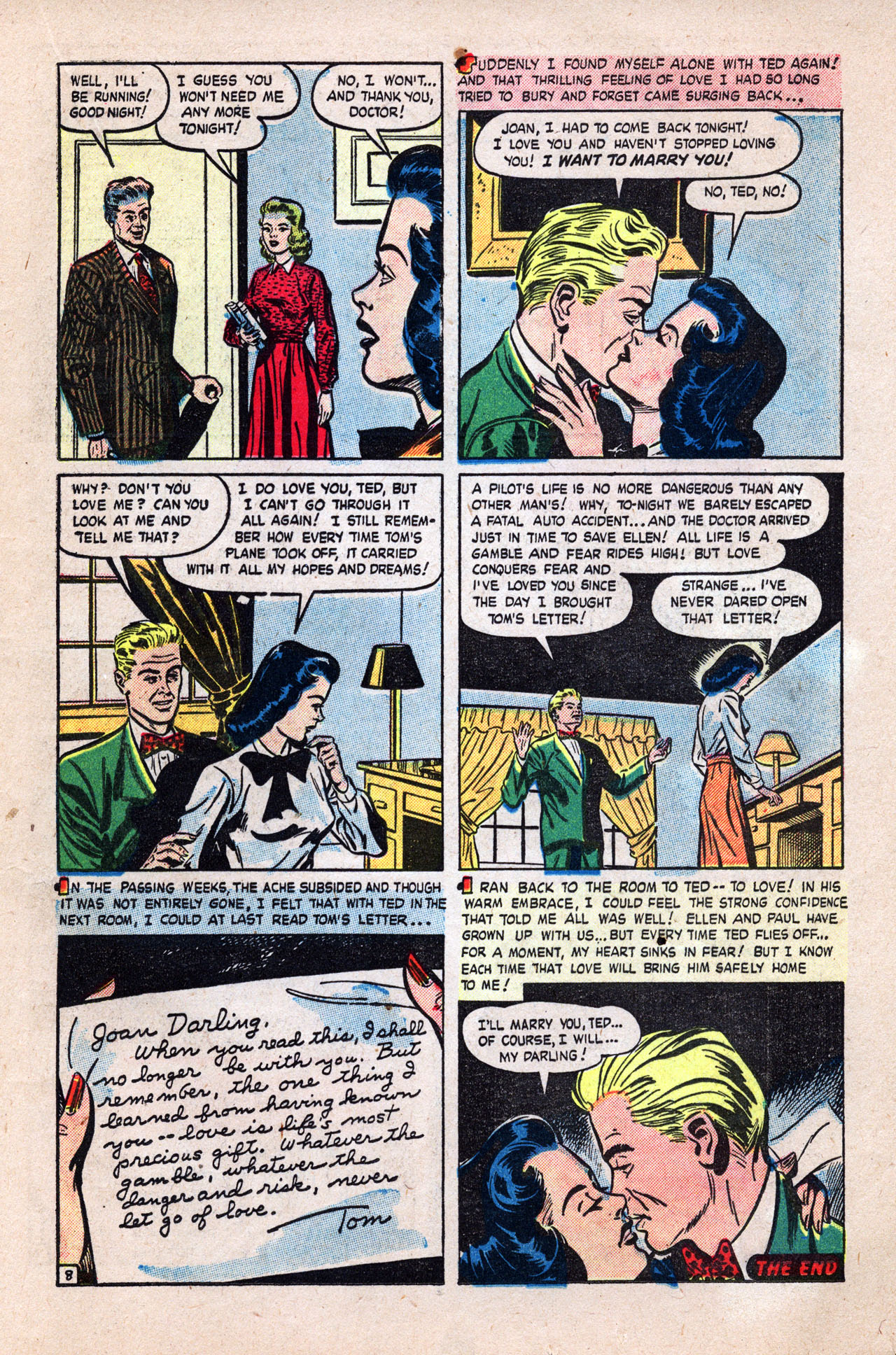 Read online Love Romances comic -  Issue #9 - 29