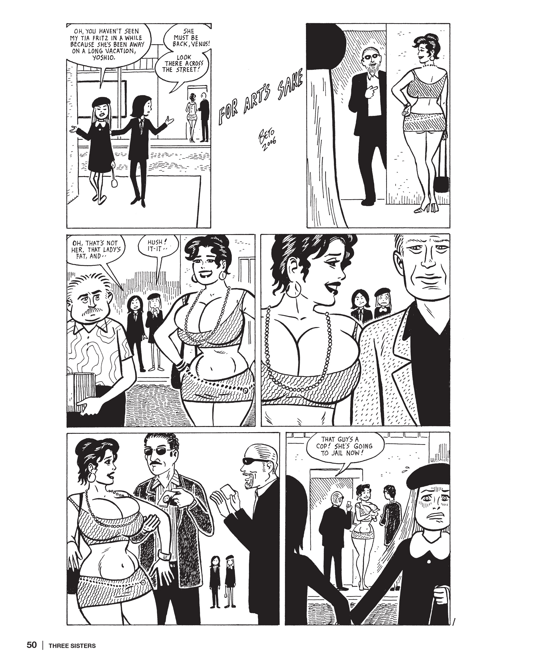 Read online Three Sisters: The Love and Rockets Library comic -  Issue # TPB (Part 1) - 50