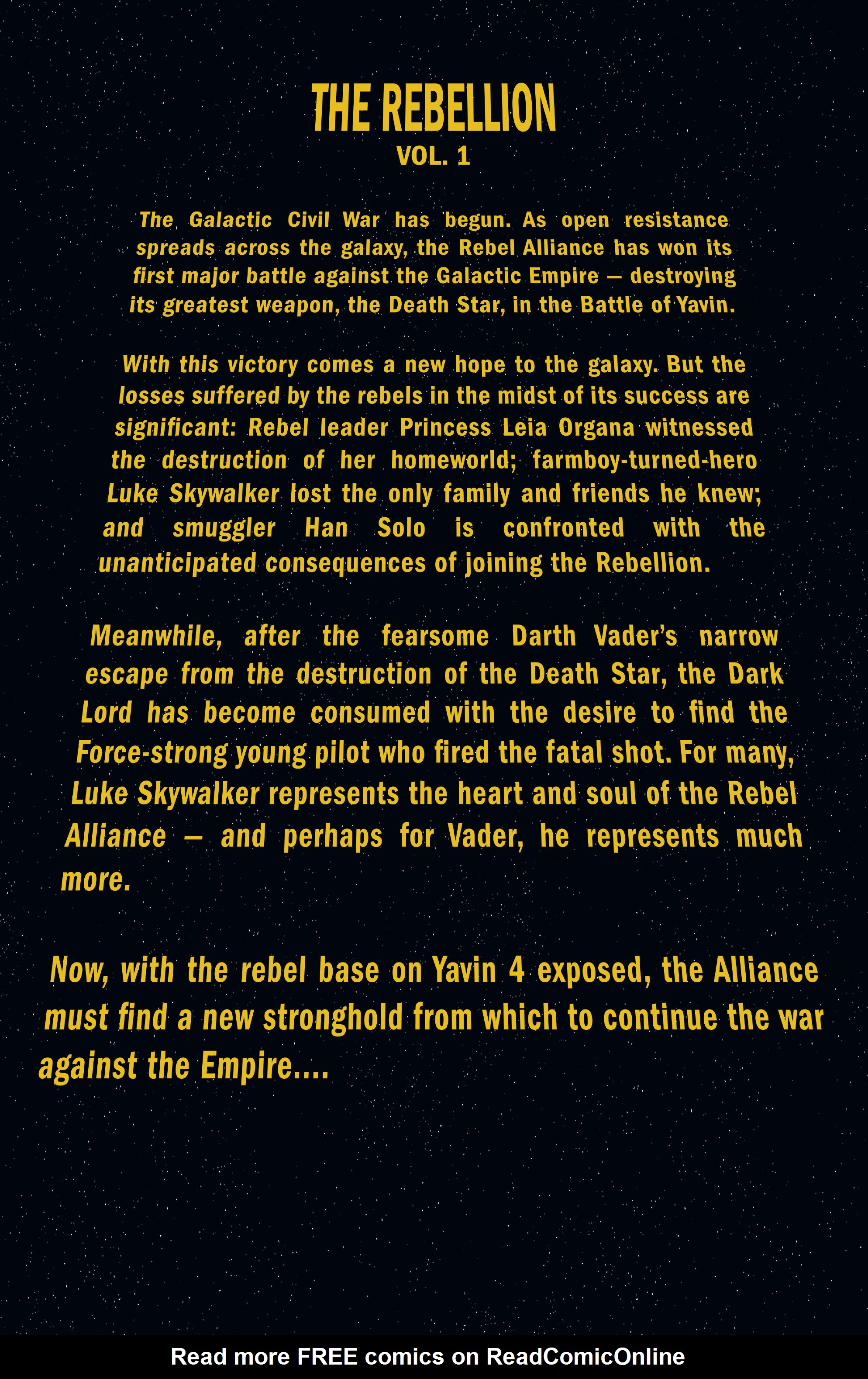 Read online Star Wars Legends Epic Collection: The Rebellion comic -  Issue #1 - 4