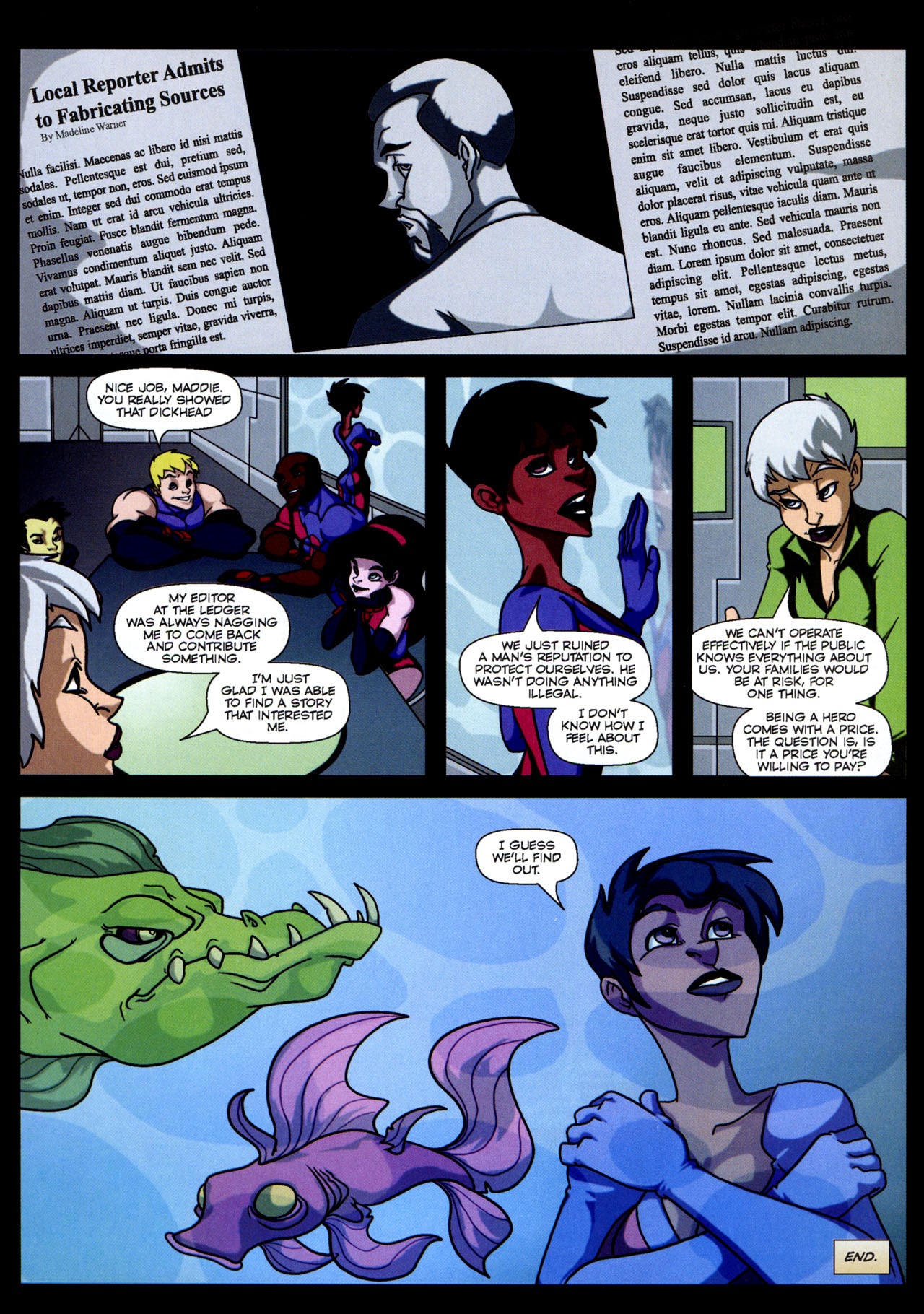 Read online Dynamo 5 Annual comic -  Issue # Full - 47