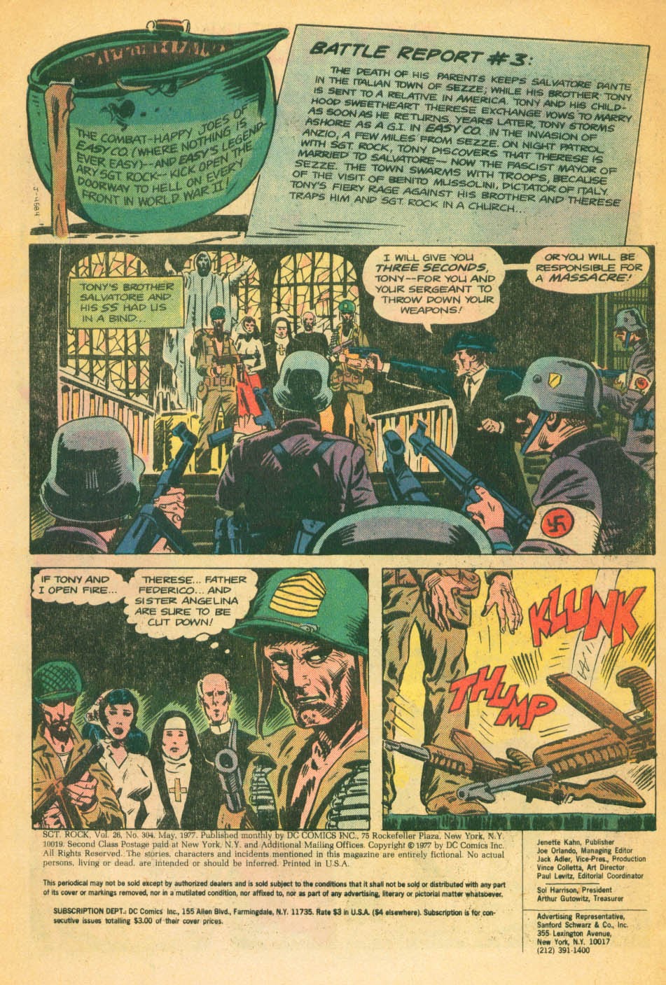 Read online Sgt. Rock comic -  Issue #304 - 3