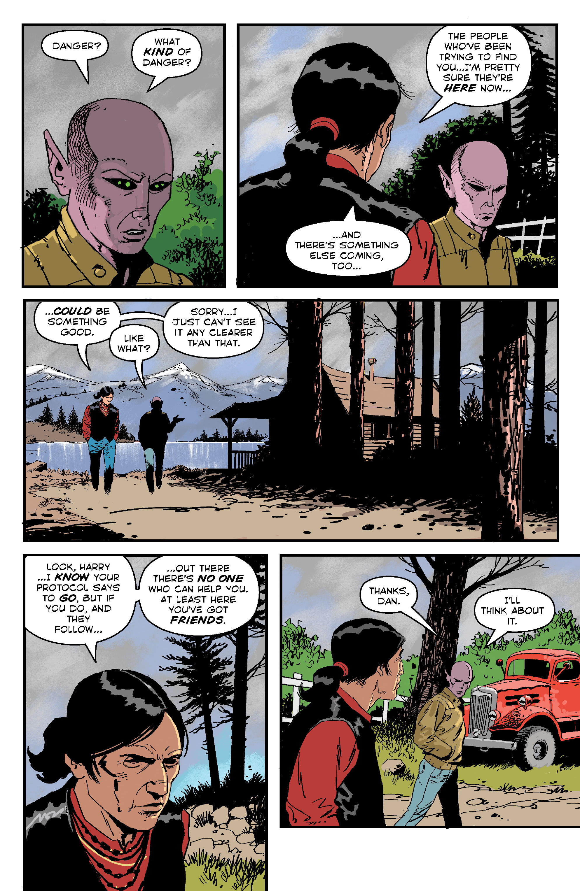Read online Resident Alien: Your Ride's Here comic -  Issue #2 - 6