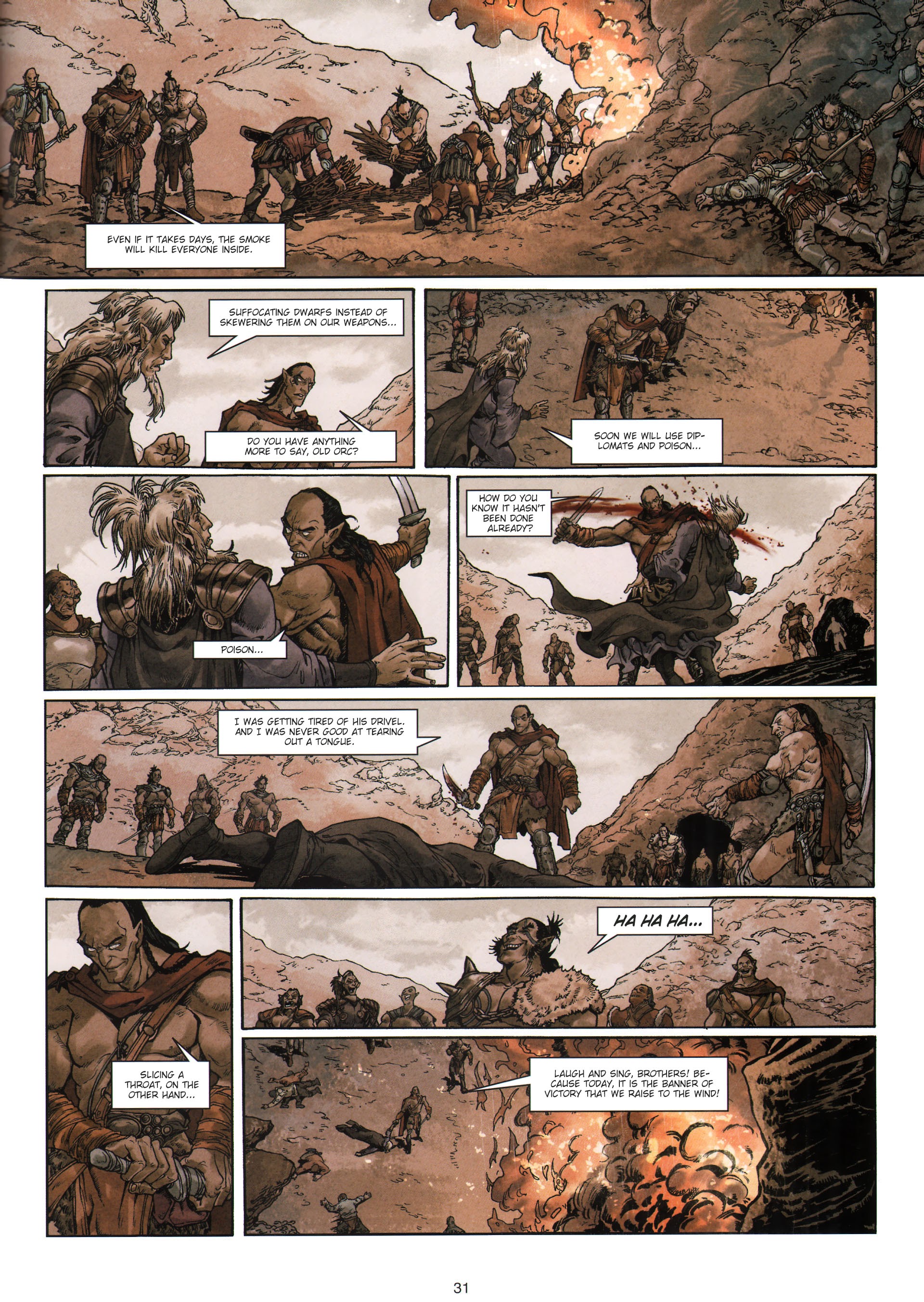 Read online The War of the Orcs comic -  Issue #1 - 31