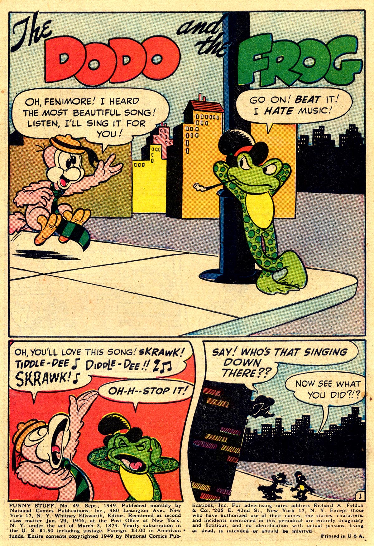 Read online Funny Stuff comic -  Issue #49 - 3