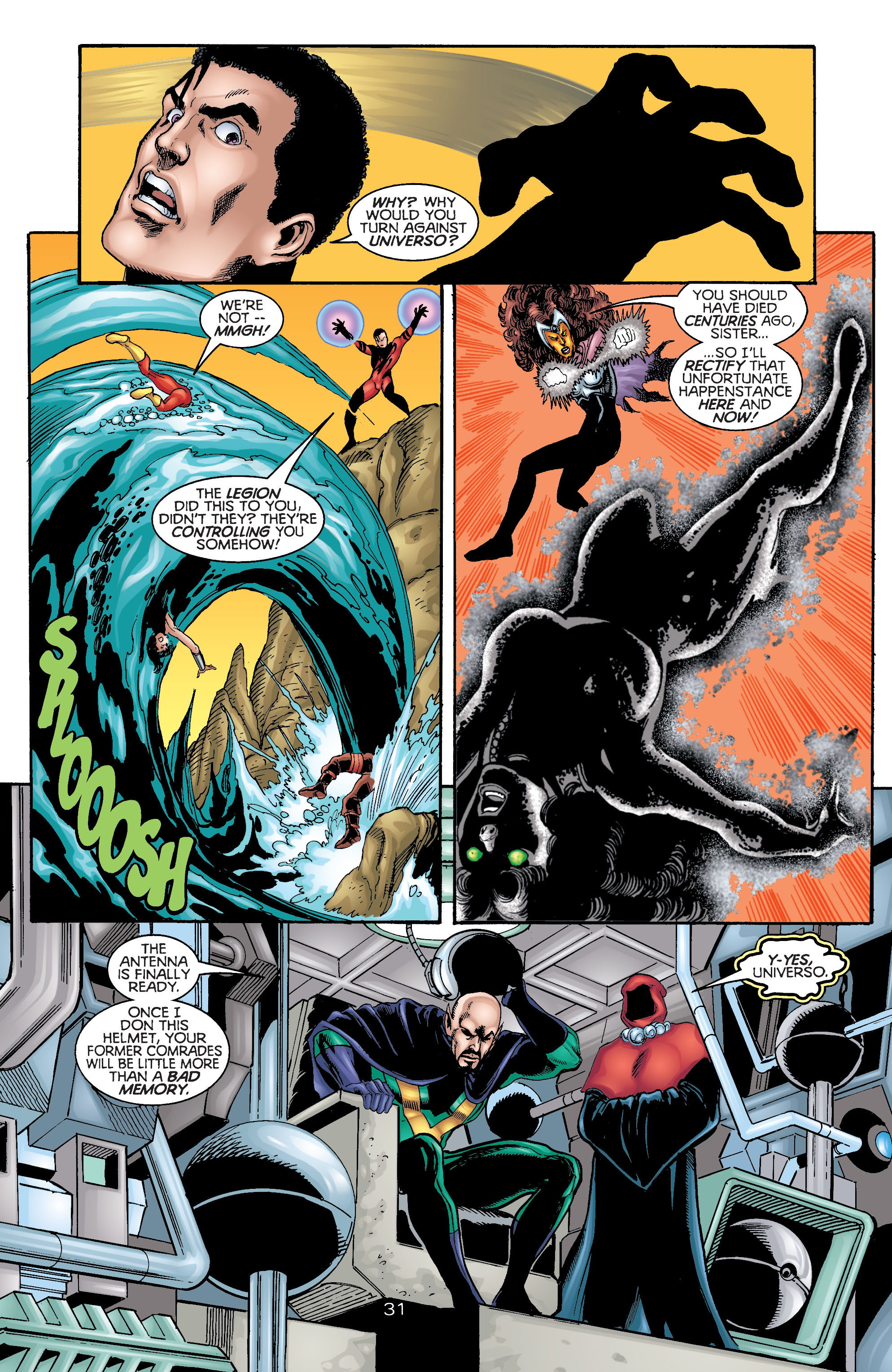 Read online Titans/Legion of Super-Heroes: Universe Ablaze comic -  Issue #4 - 33