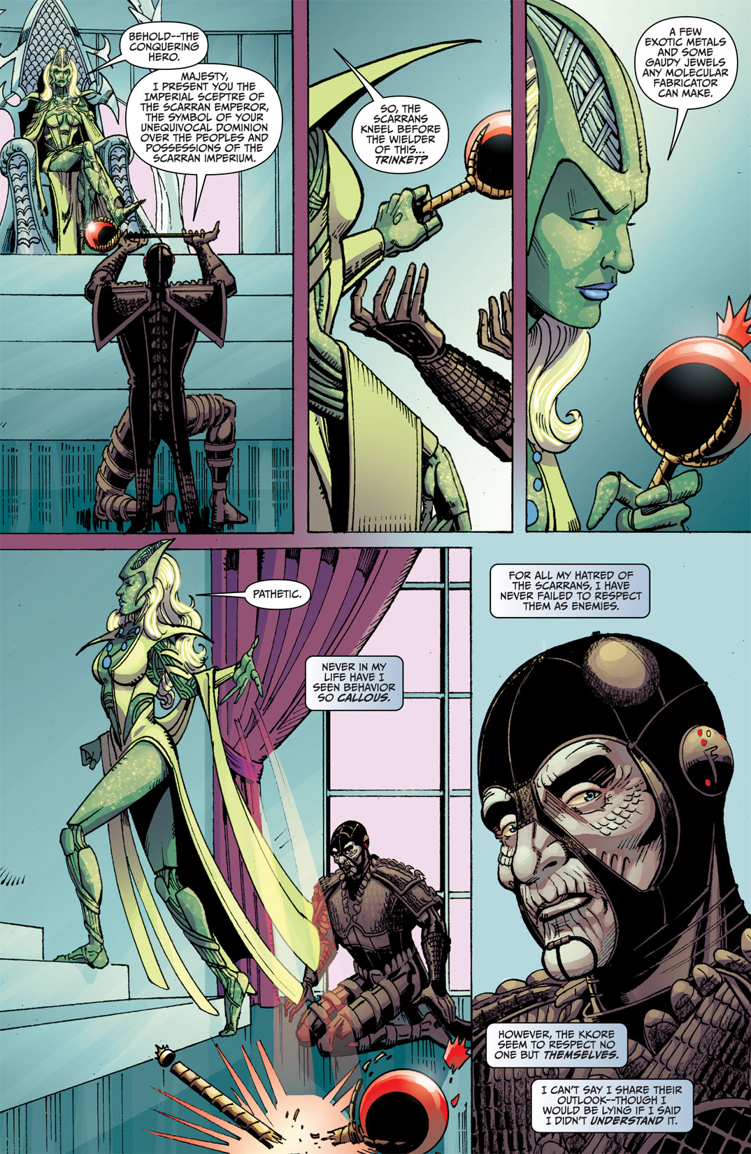 Read online Farscape: Scorpius comic -  Issue #6 - 7
