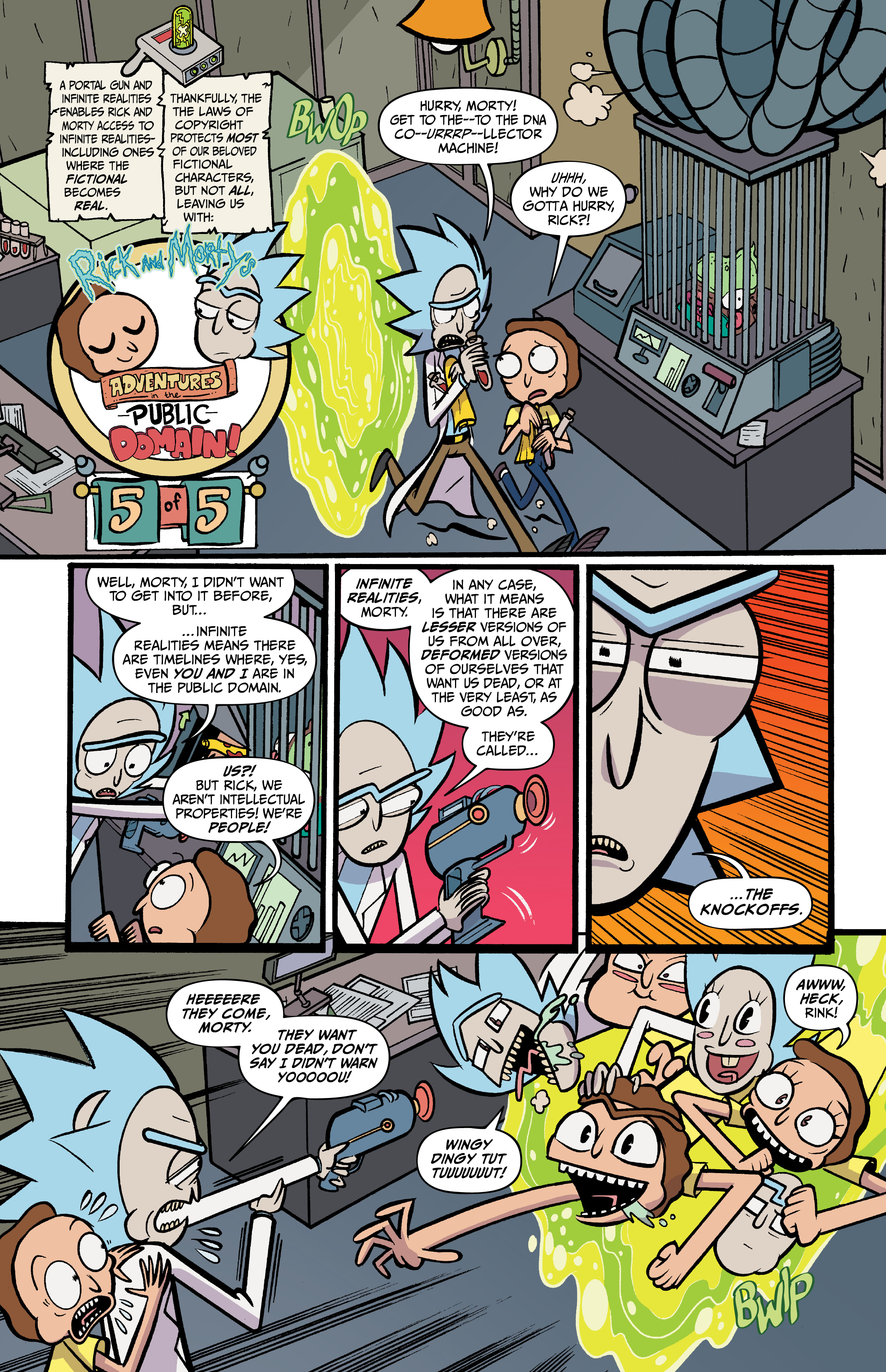 Read online Rick and Morty comic -  Issue # (2015) _Deluxe Edition 6 (Part 3) - 46