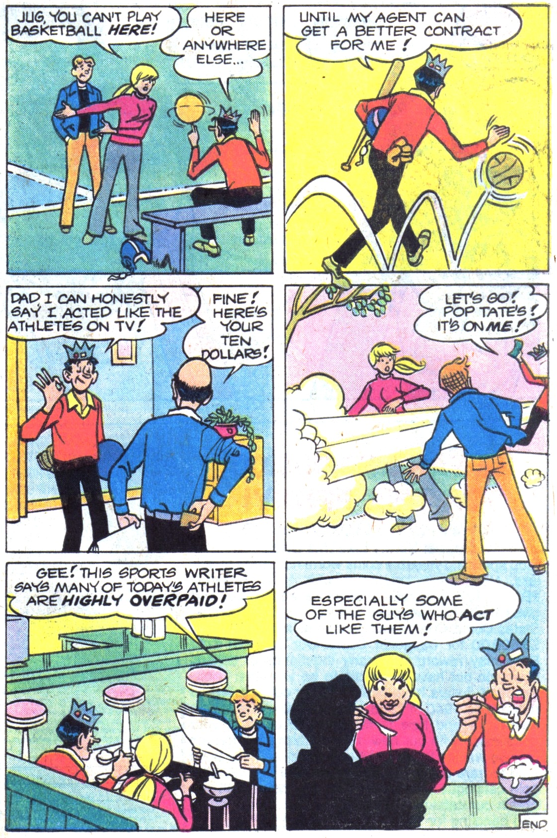 Read online Jughead (1965) comic -  Issue #308 - 33