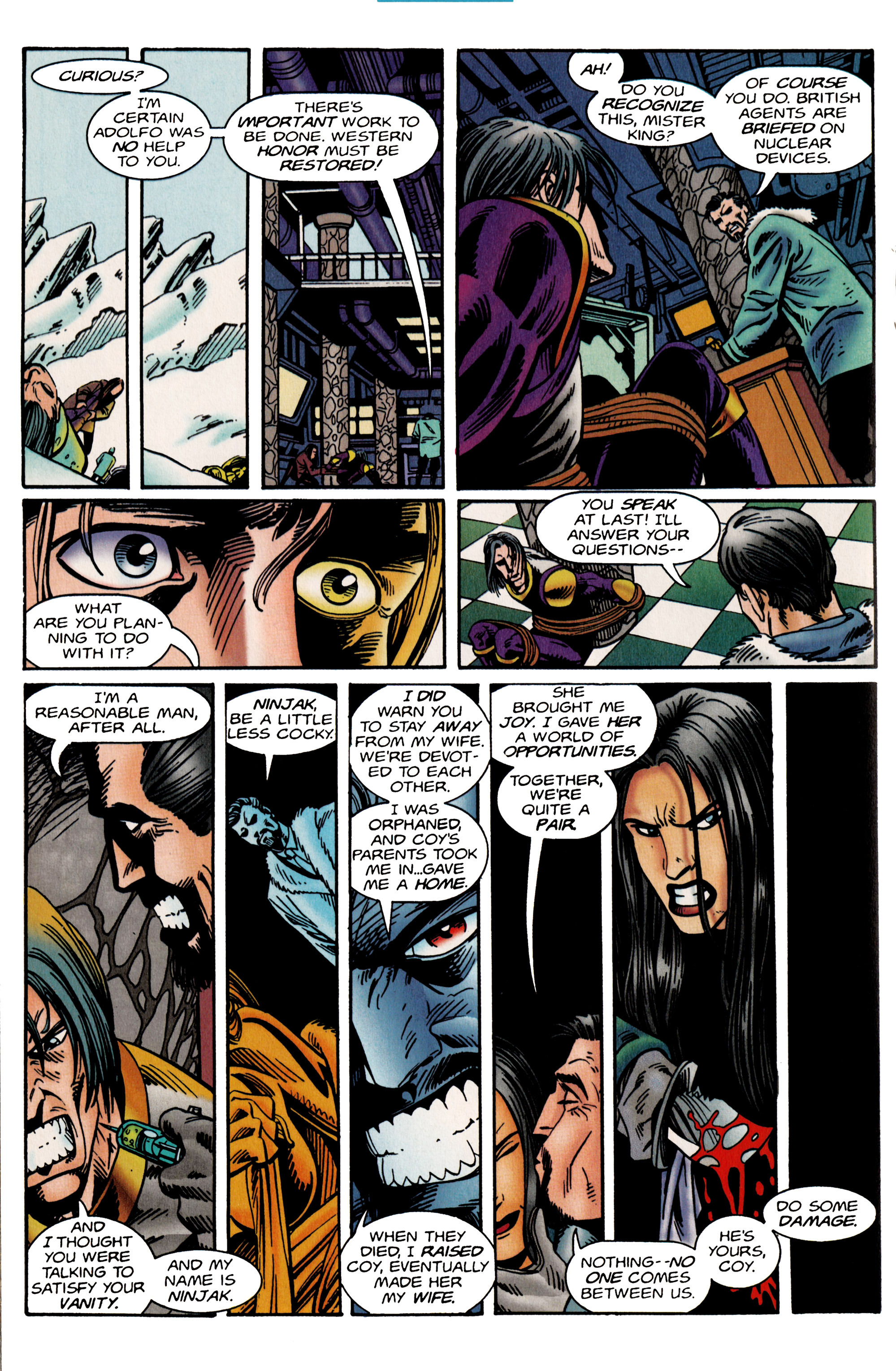 Read online Ninjak (1994) comic -  Issue #22 - 14