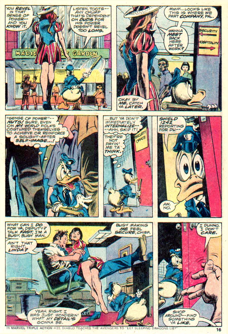 Read online Howard the Duck (1976) comic -  Issue #7 - 11