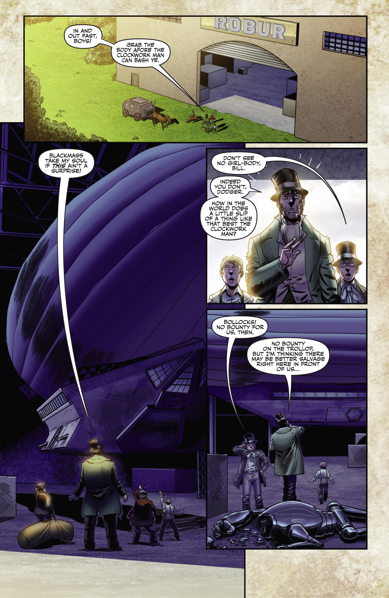 Read online Legenderry: Vampirella comic -  Issue #3 - 10