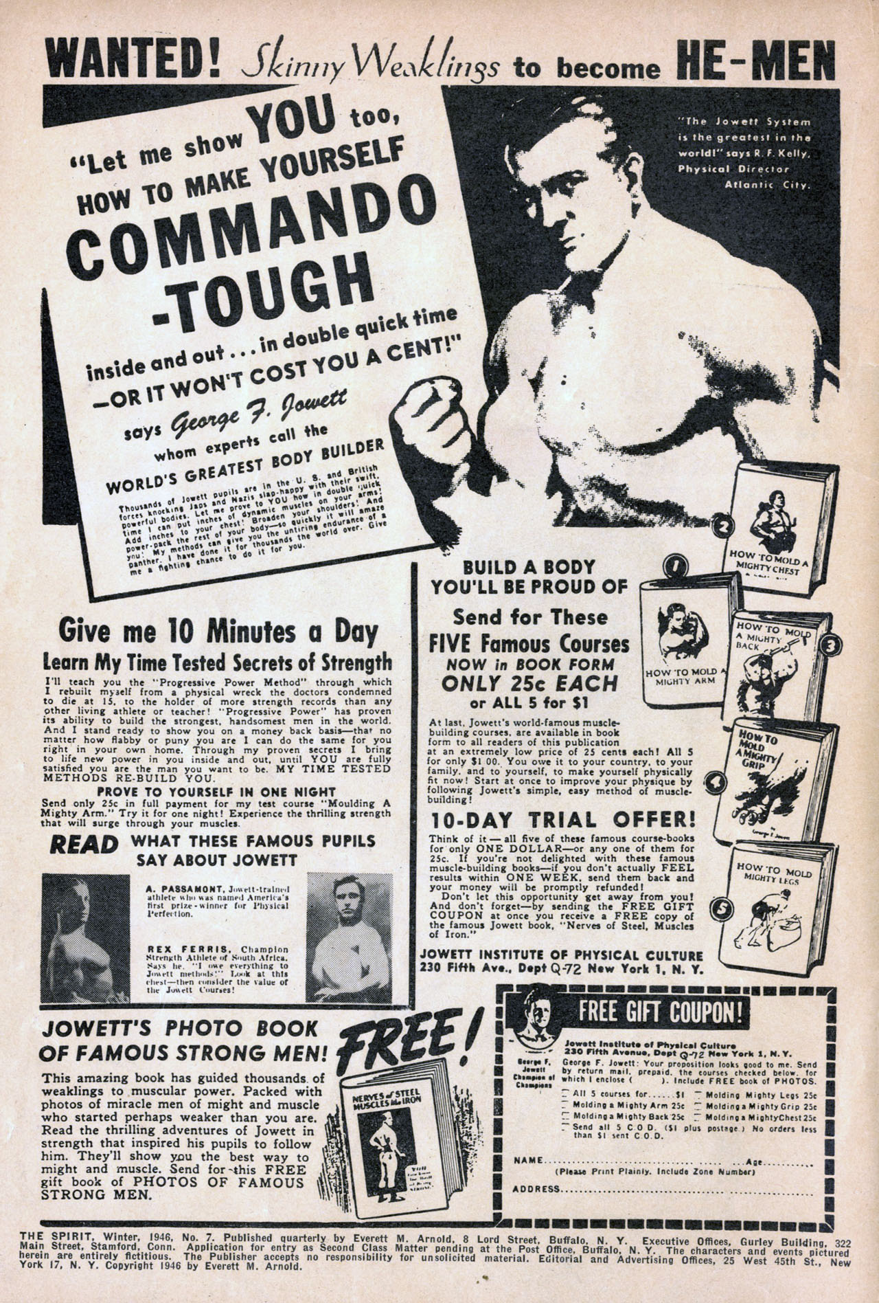 Read online The Spirit (1944) comic -  Issue #7 - 2