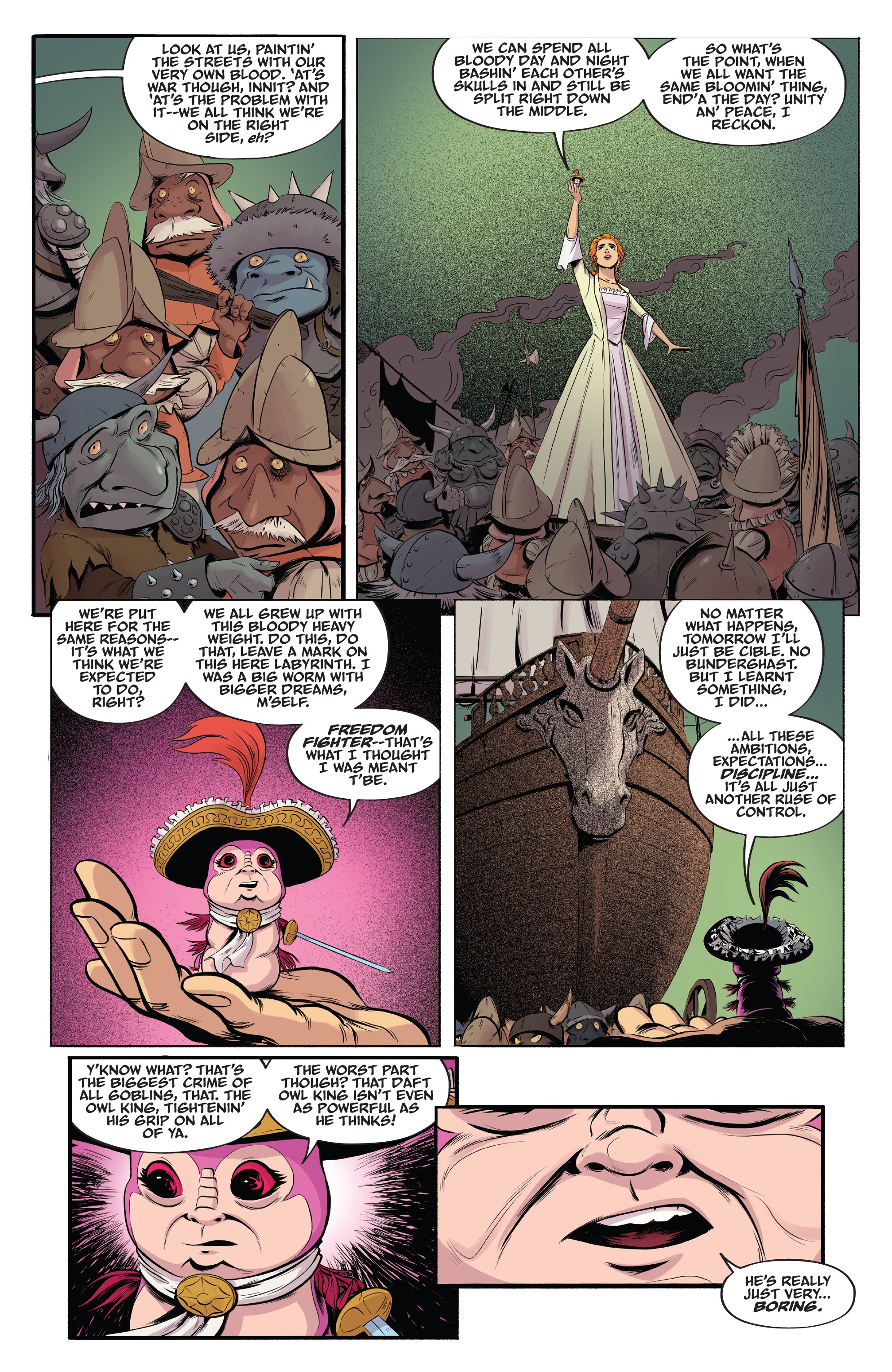 Read online Jim Henson's Labyrinth: Coronation comic -  Issue #10 - 16
