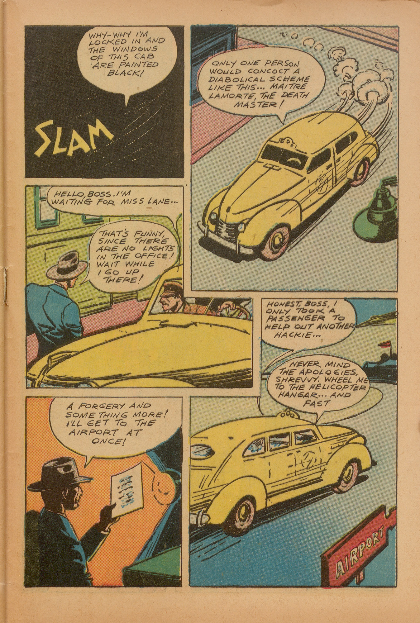 Read online Shadow Comics comic -  Issue #54 - 45