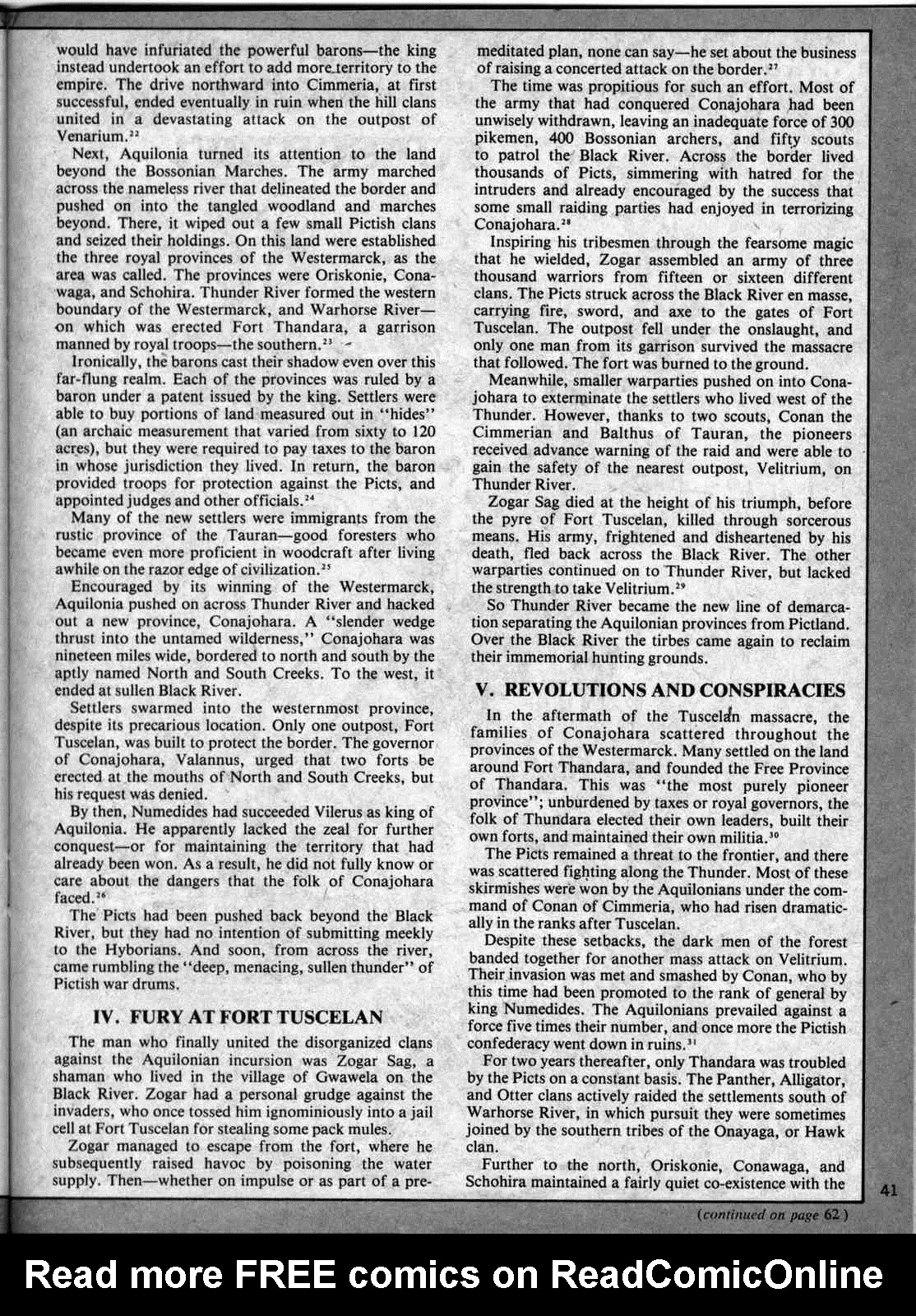 Read online The Savage Sword Of Conan comic -  Issue #33 - 40