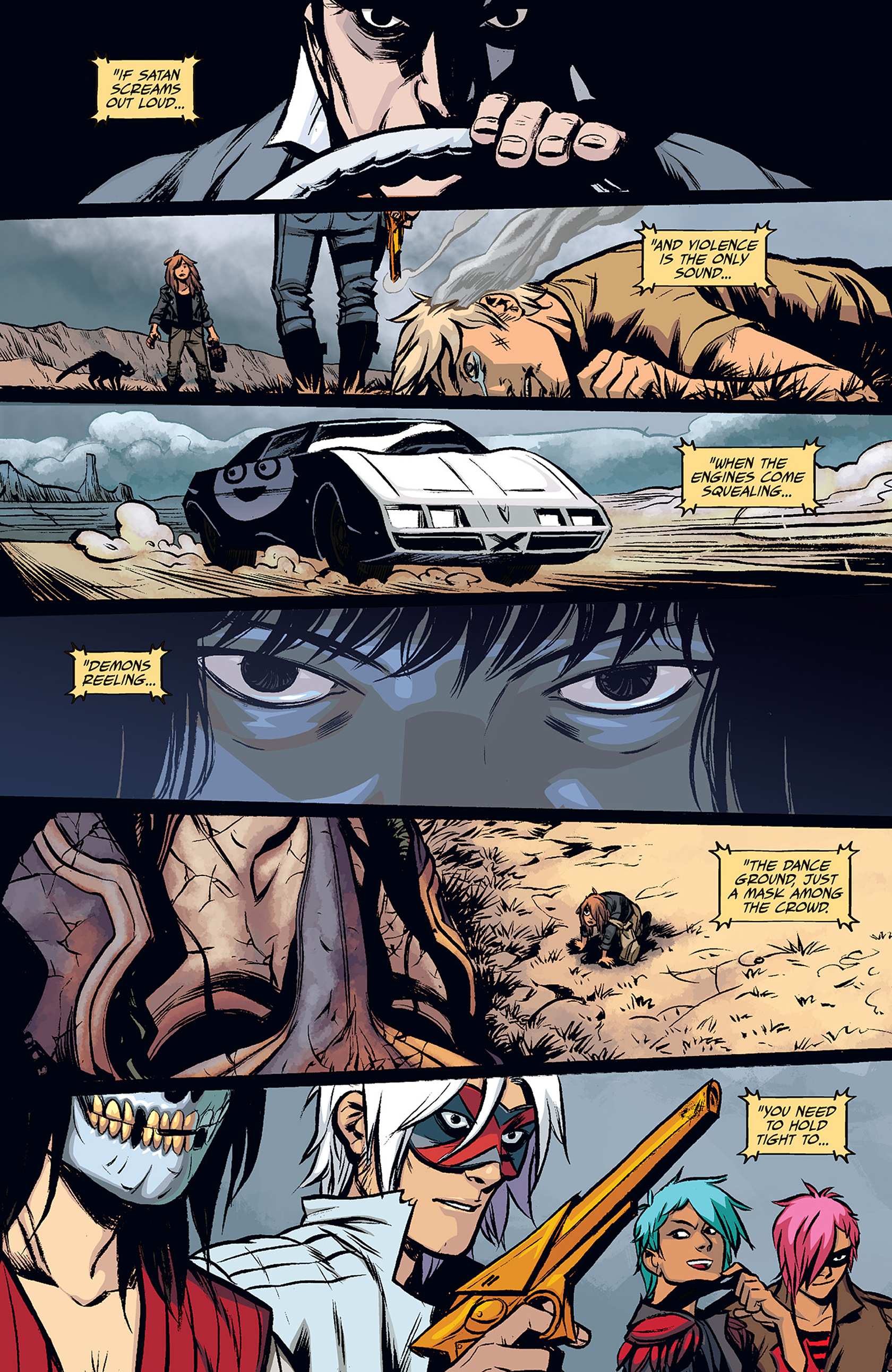 Read online The True Lives Of The Fabulous Killjoys comic -  Issue #1 - 21