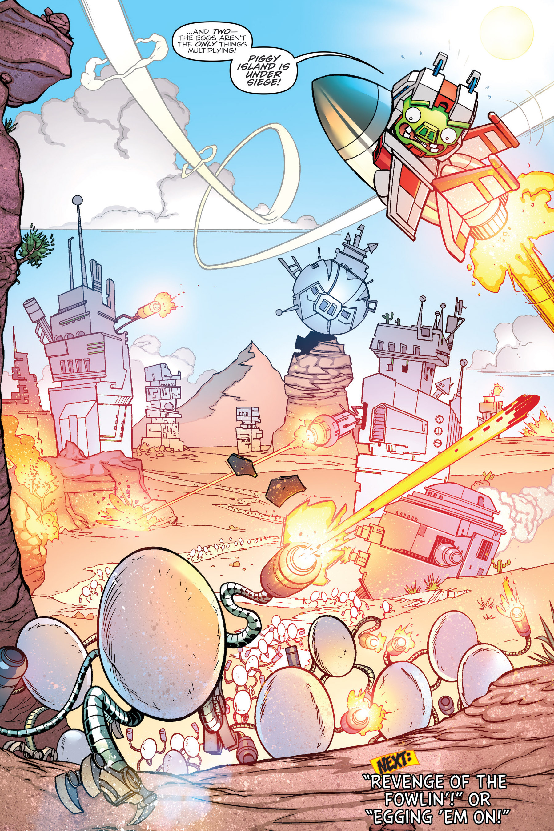 Read online Angry Birds Transformers: Age of Eggstinction comic -  Issue # Full - 47