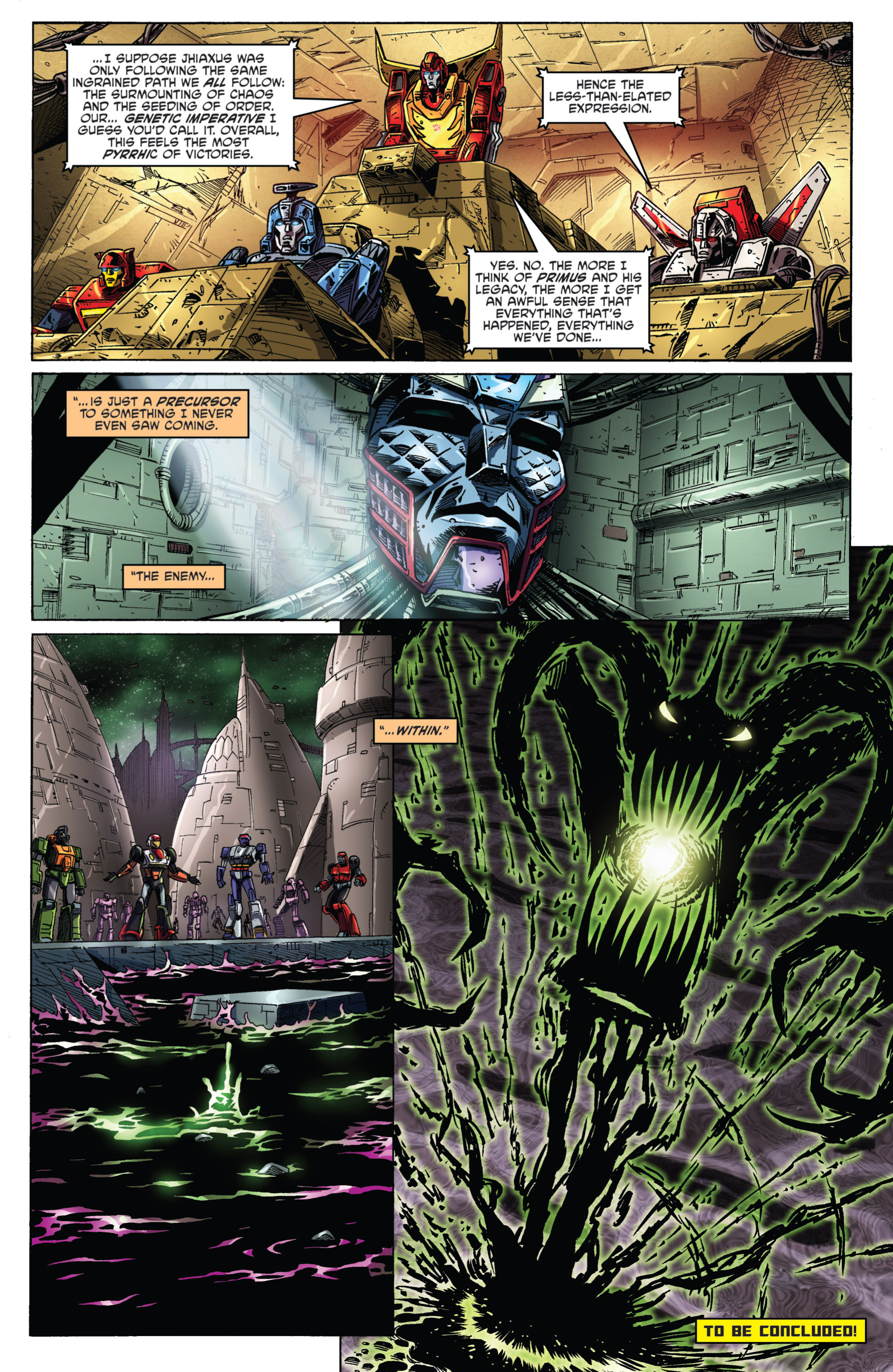 Read online The Transformers: Regeneration One comic -  Issue #99 - 25