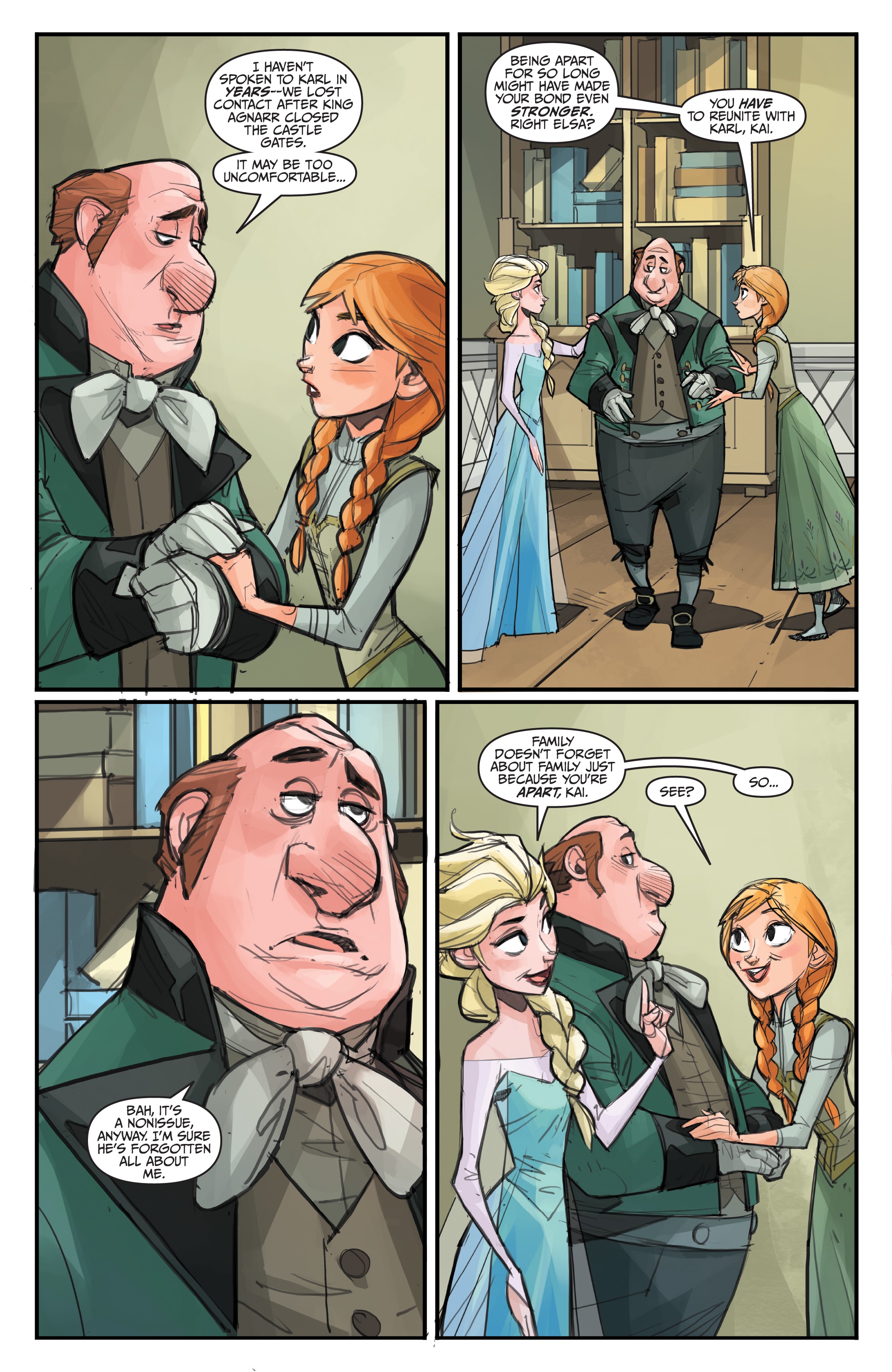 Read online Disney Frozen: Reunion Road comic -  Issue #1 - 8