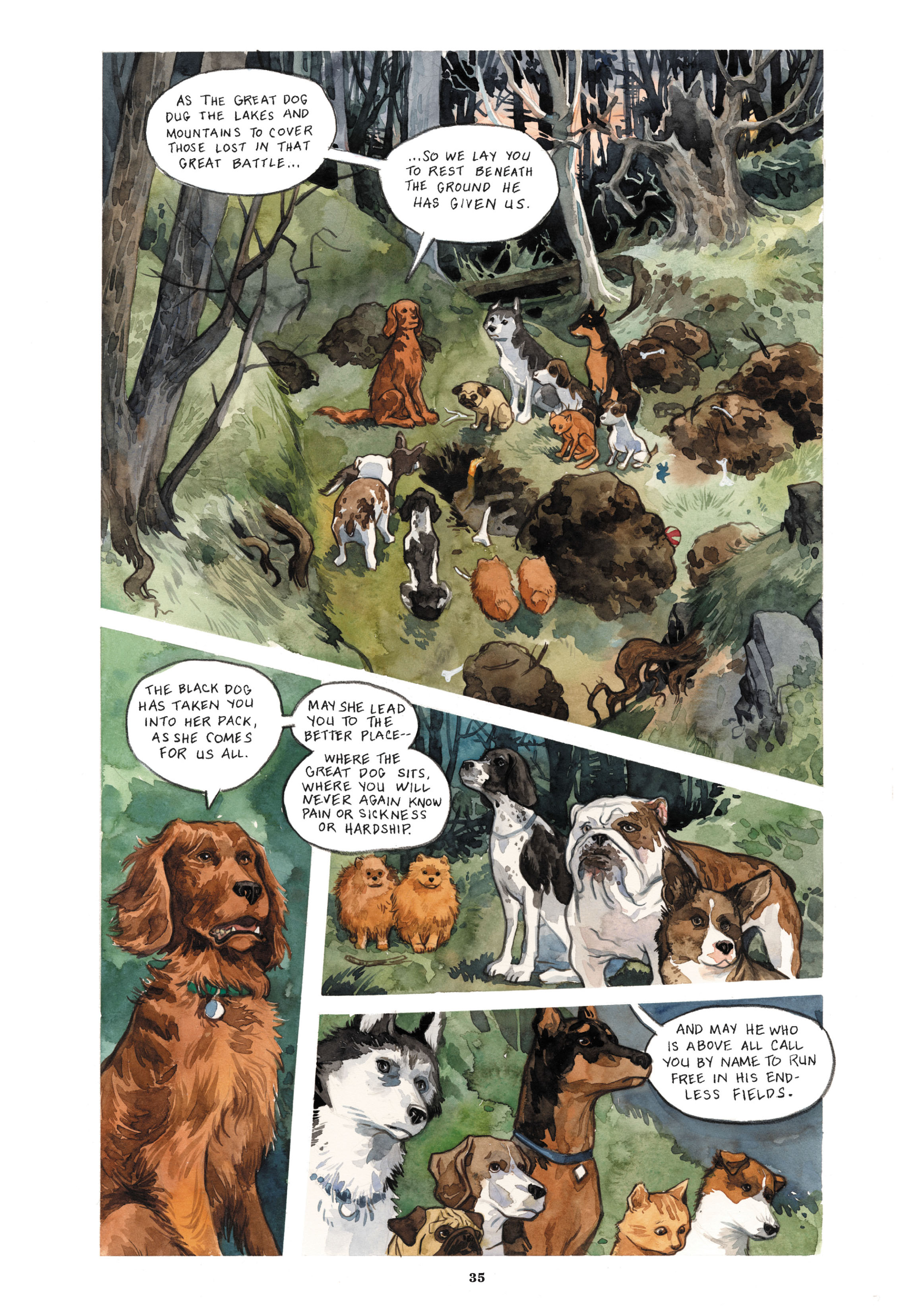 Read online Beasts of Burden: Animal Rites comic -  Issue # TPB - 33