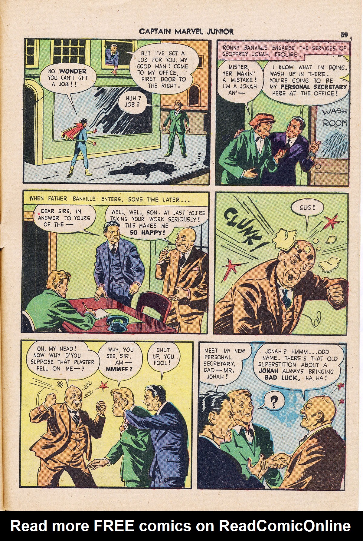 Read online Captain Marvel, Jr. comic -  Issue #6 - 57