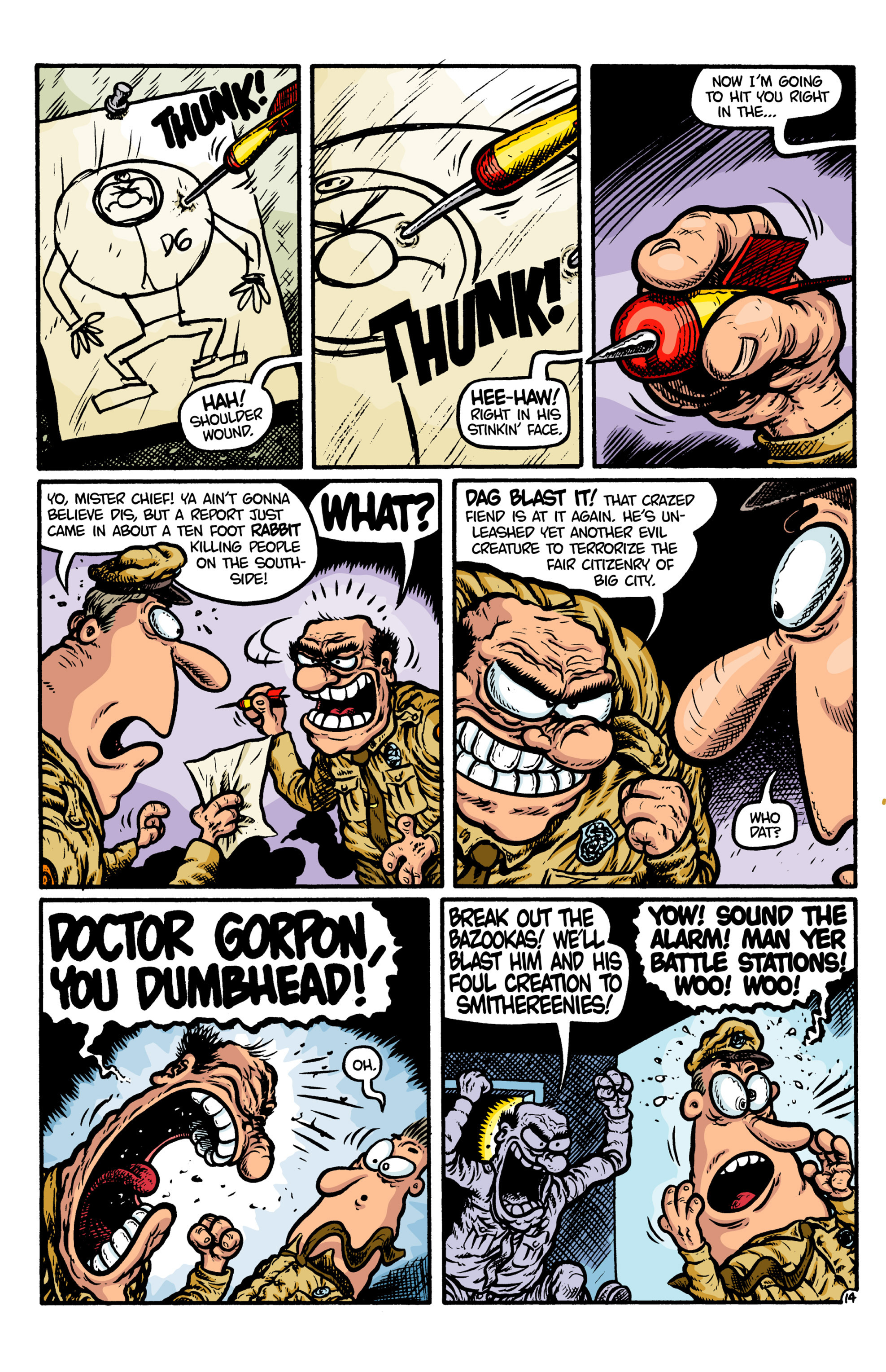 Read online Doctor Gorpon comic -  Issue #2 - 16