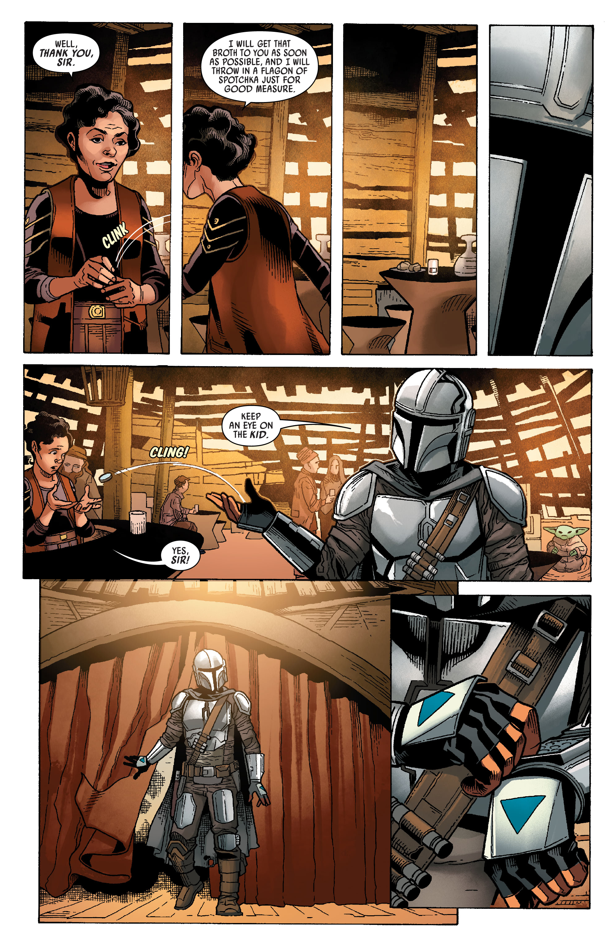 Read online Star Wars: The Mandalorian comic -  Issue #4 - 8