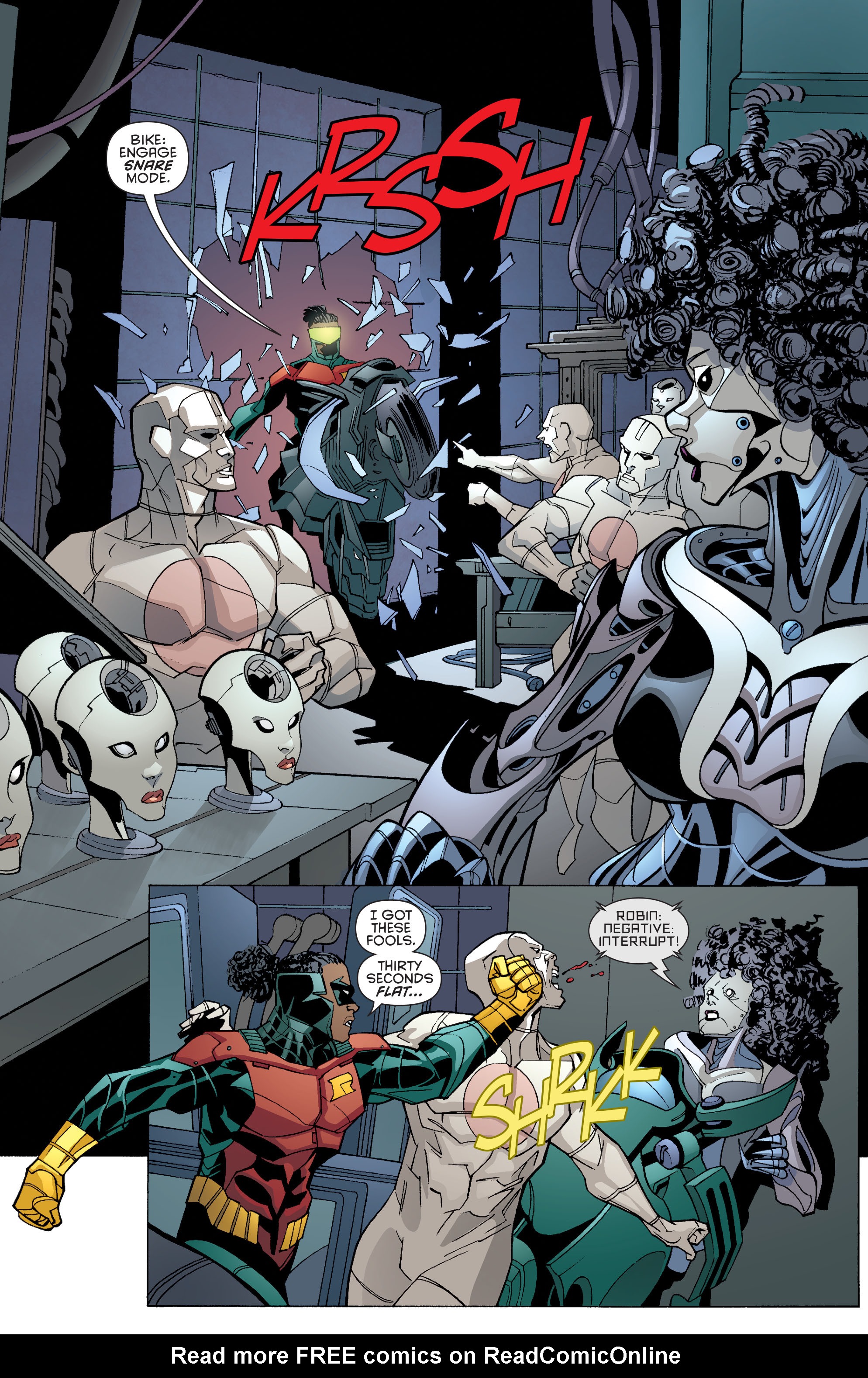 Read online Batman and Robin: Futures End comic -  Issue # Full - 8