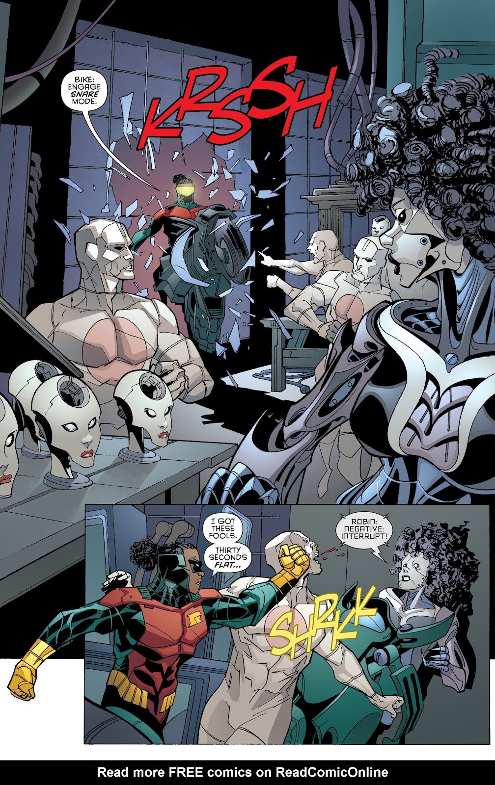 Batman and Robin: Futures End issue Full - Page 8