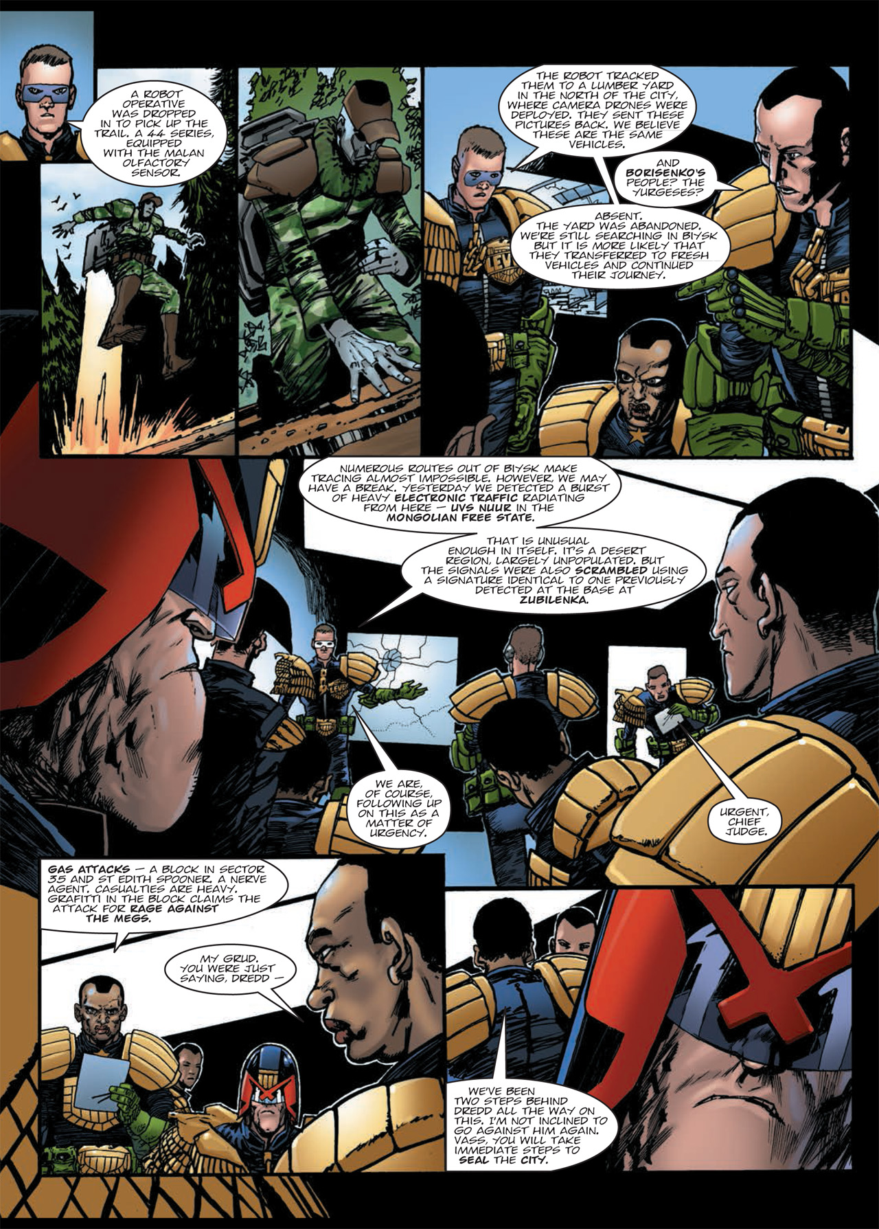 Read online Judge Dredd: Day of Chaos: Endgame comic -  Issue # TPB (Part 1) - 56
